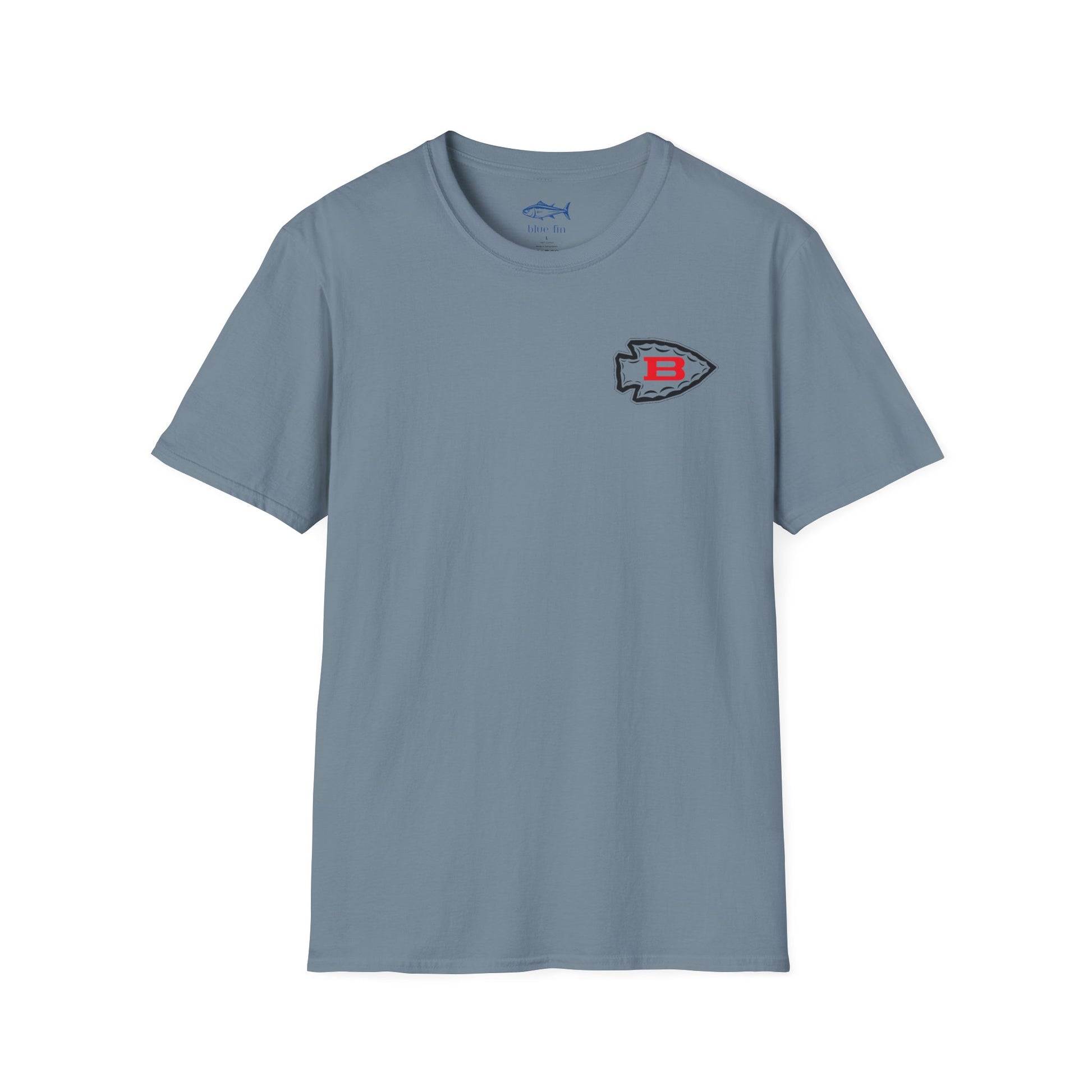 Biloxi Indians Rounded Shield Unisex T-Shirt