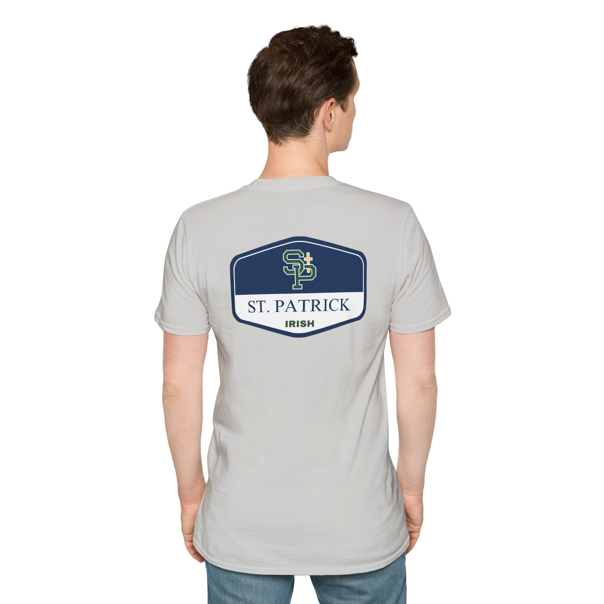 St. Patrick Irish Rounded Shield Unisex T-Shirt