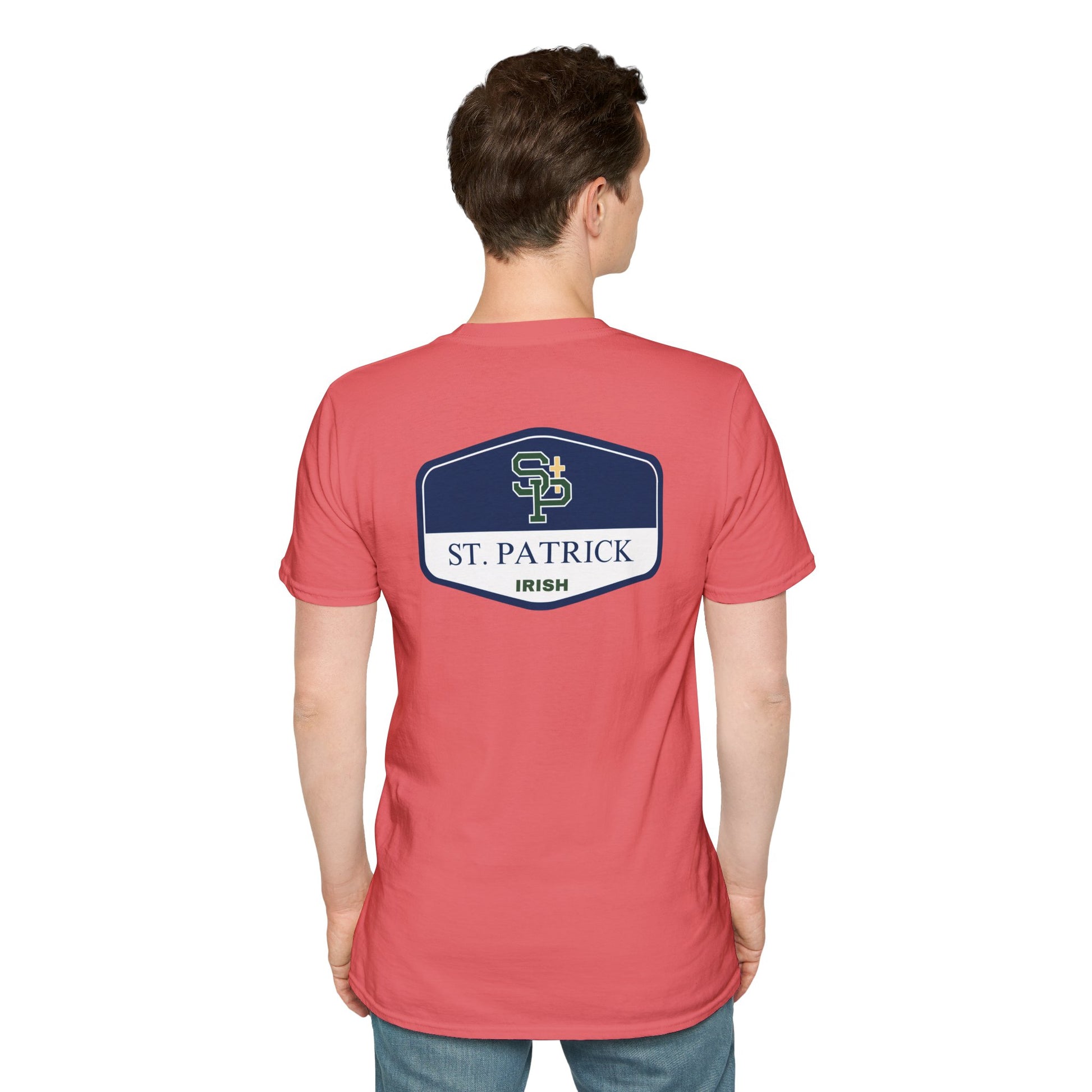 St. Patrick Irish Rounded Shield Unisex T-Shirt