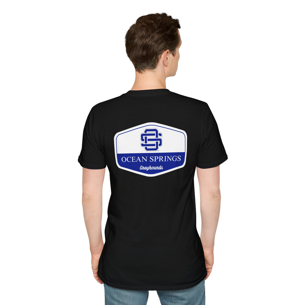 Ocean Springs Rounded Shield Unisex T-Shirt