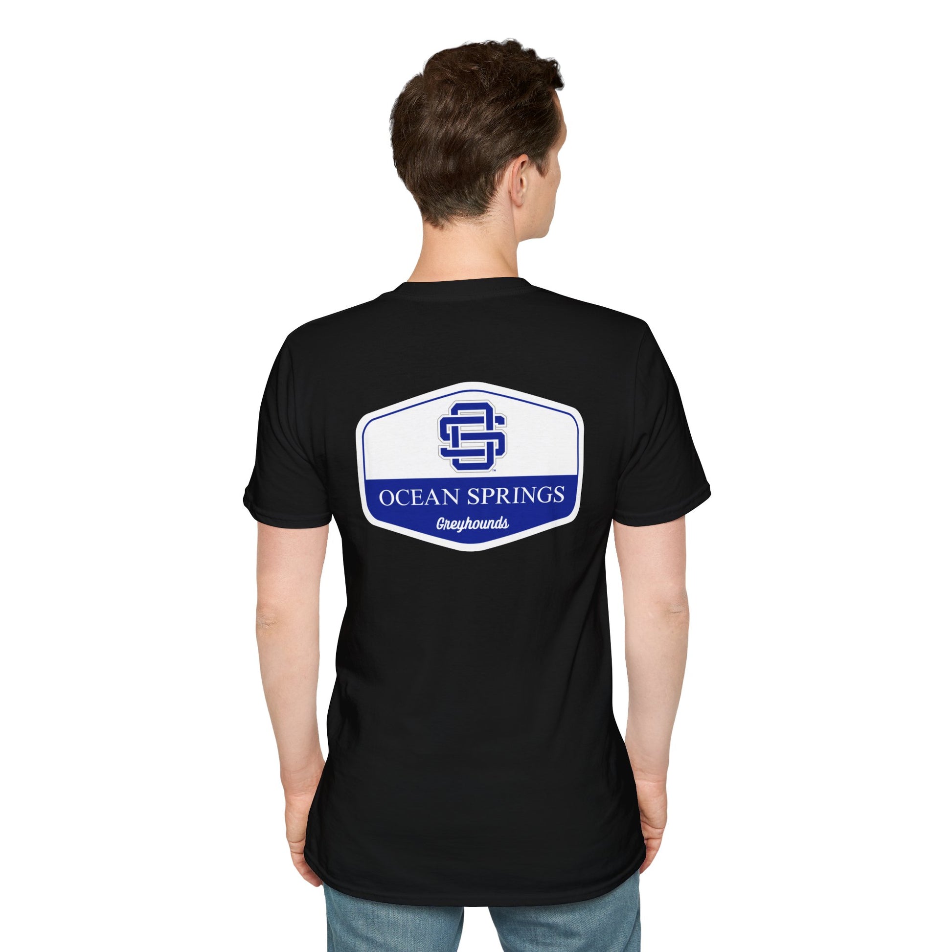 Ocean Springs Rounded Shield Unisex T-Shirt