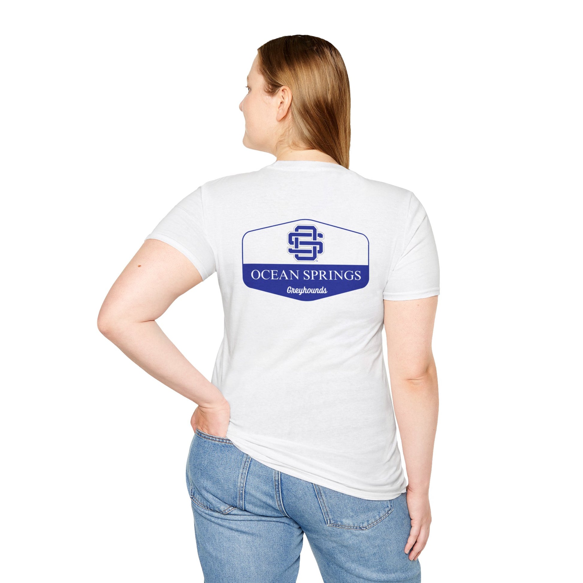 Ocean Springs Rounded Shield Unisex T-Shirt