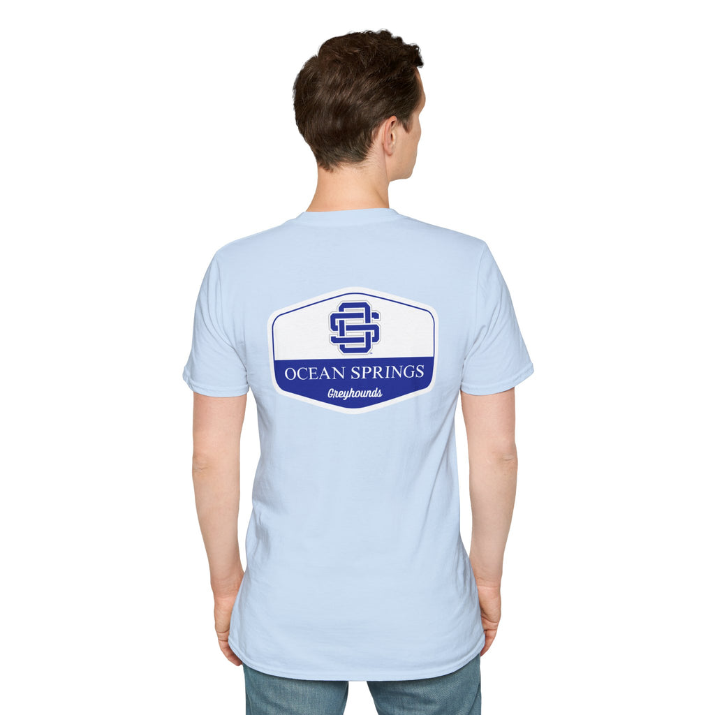 Ocean Springs Rounded Shield Unisex T-Shirt