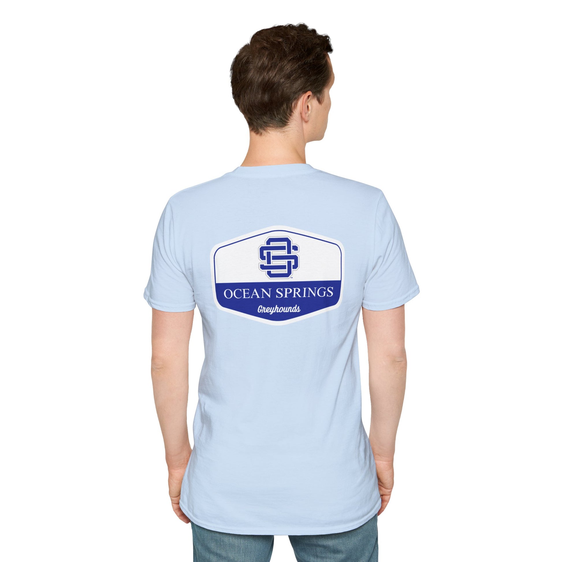 Ocean Springs Rounded Shield Unisex T-Shirt
