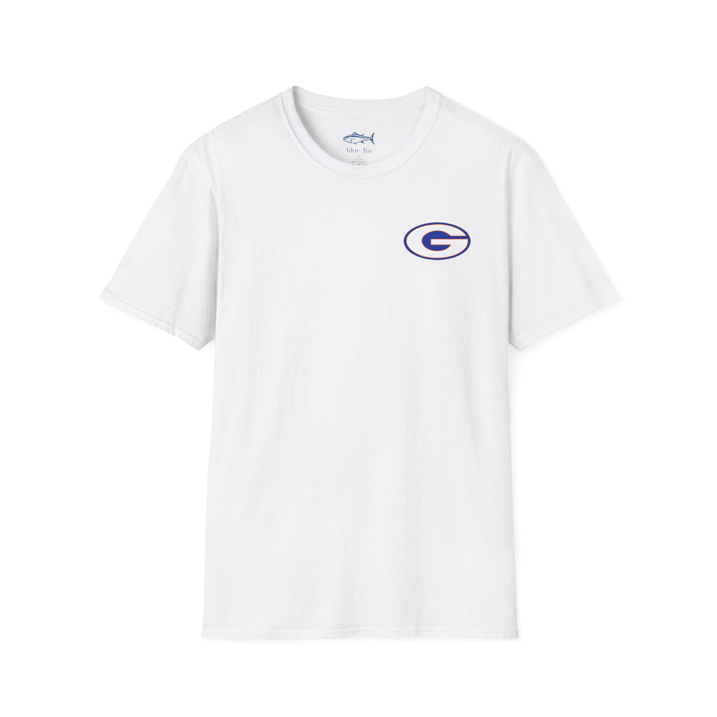 Gulfport Admirals Rounded Shield Unisex T-Shirt
