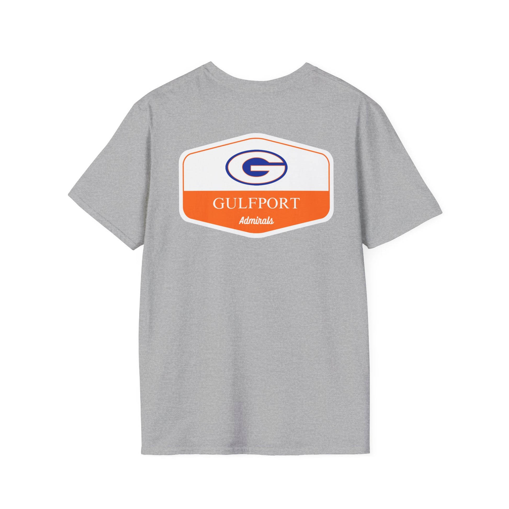 Gulfport Admirals Rounded Shield Unisex T-Shirt