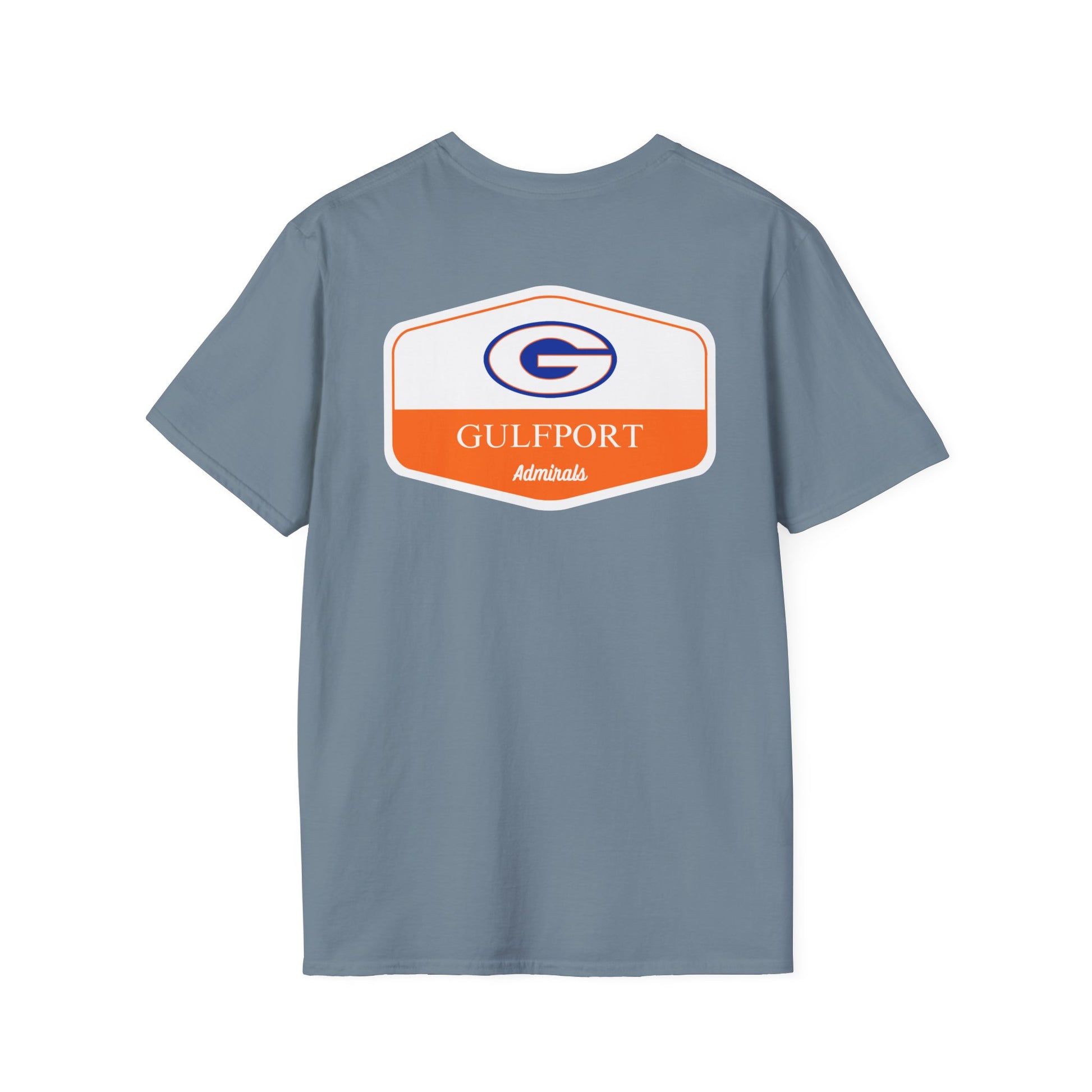 Gulfport Admirals Rounded Shield Unisex T-Shirt