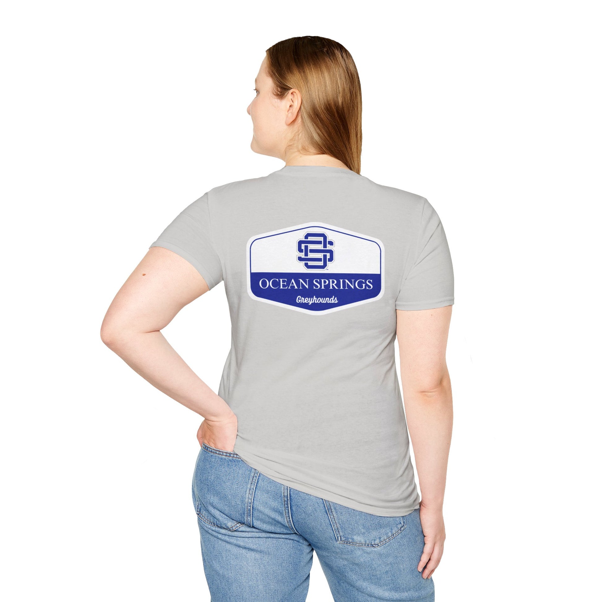 Ocean Springs Rounded Shield Unisex T-Shirt