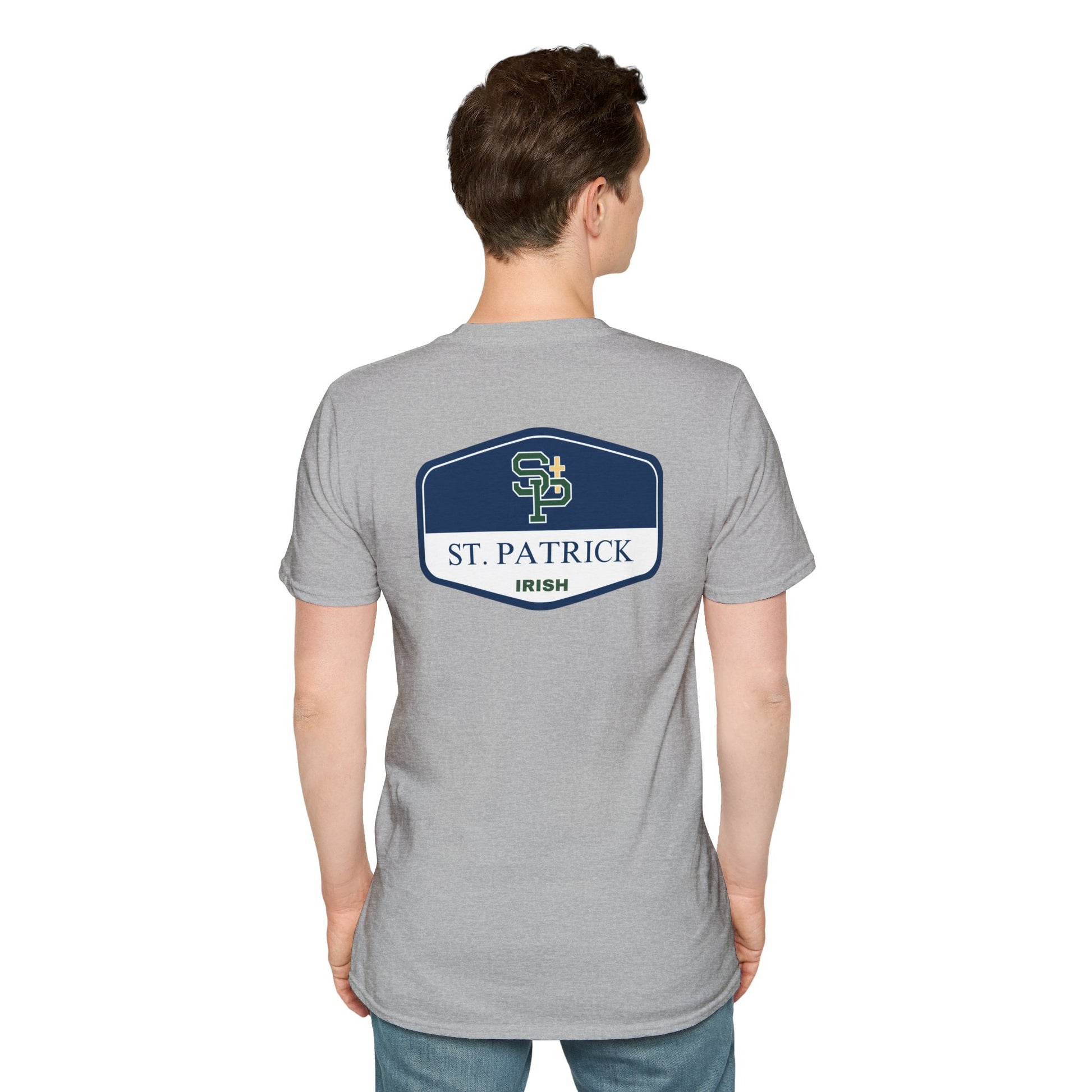 St. Patrick Irish Rounded Shield Unisex T-Shirt