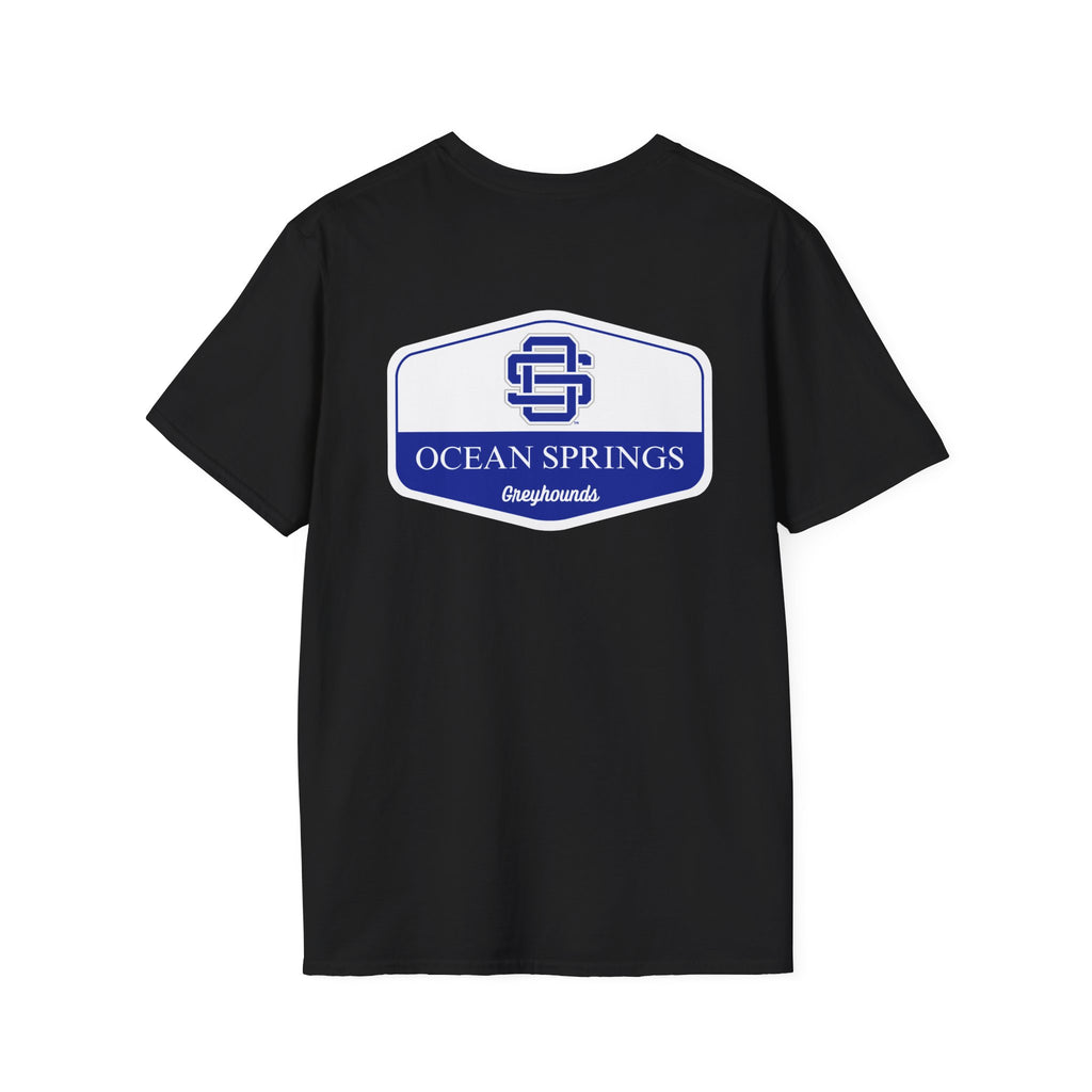 Ocean Springs Rounded Shield Unisex T-Shirt