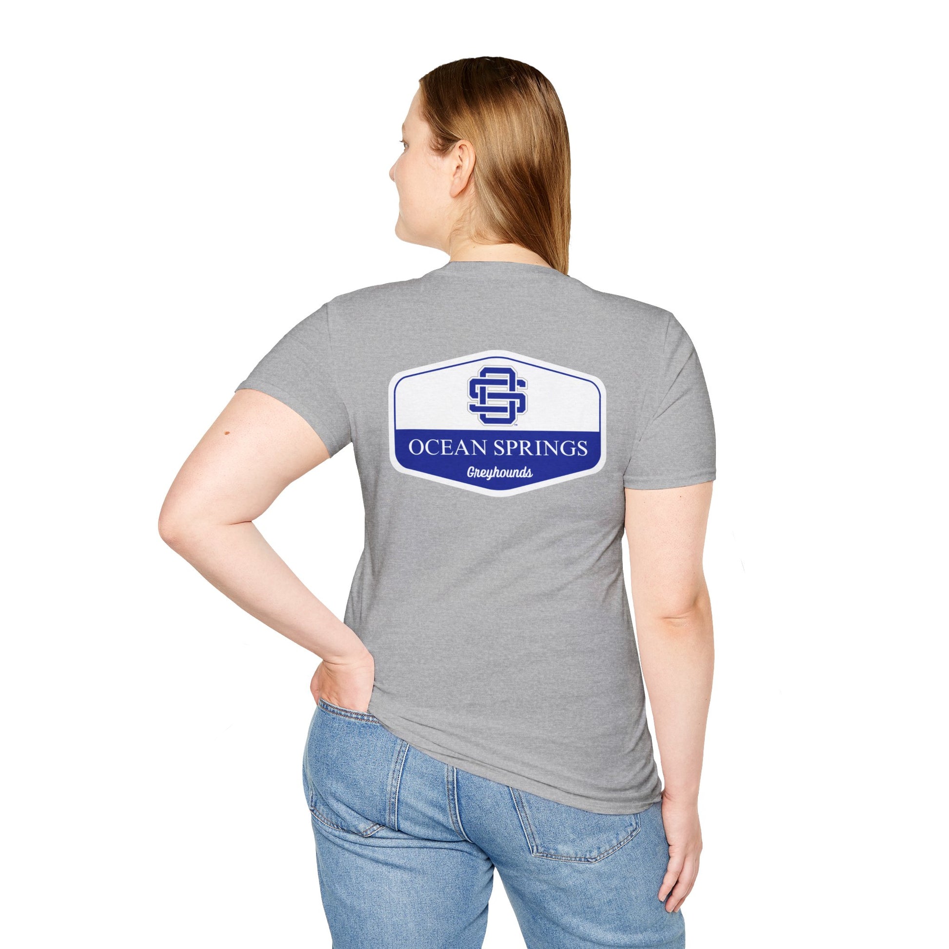 Ocean Springs Rounded Shield Unisex T-Shirt