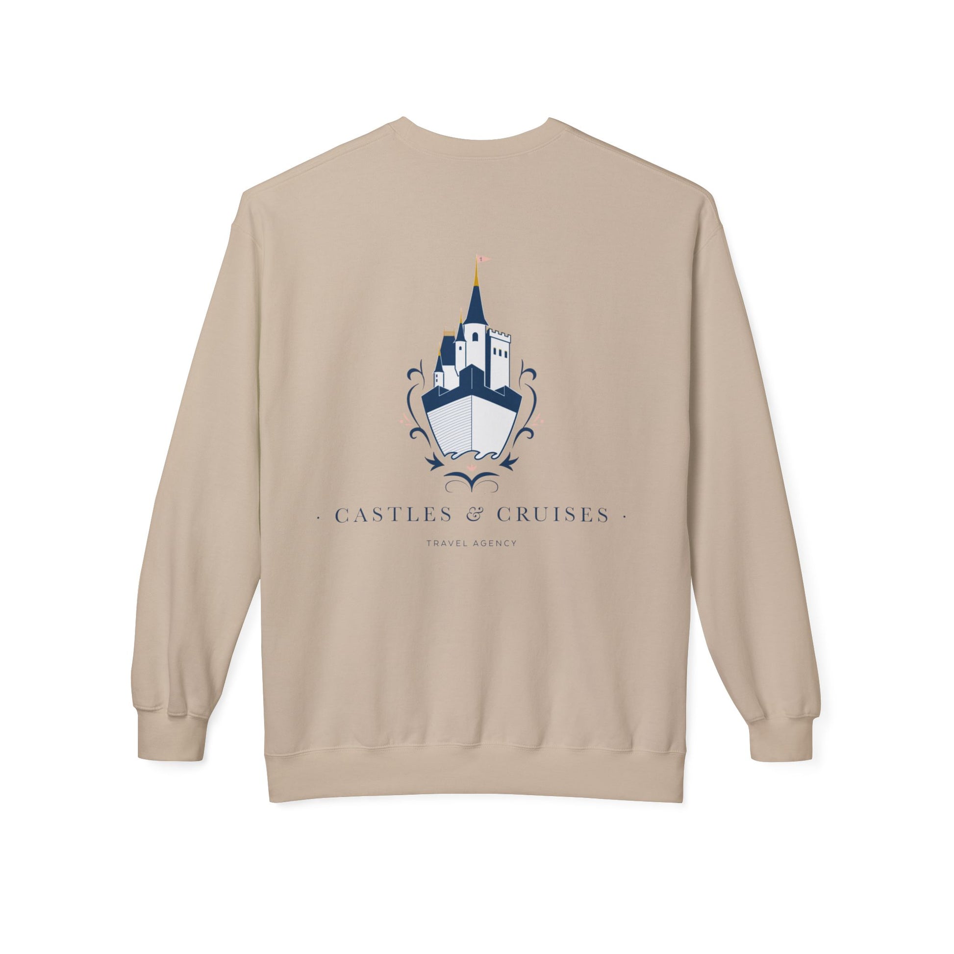 Castles and Cruises Fleece Crewneck Sweatshirt