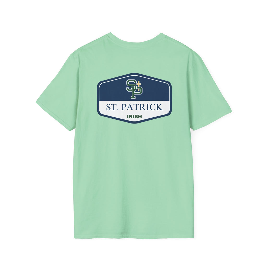 St. Patrick Irish Rounded Shield Unisex T-Shirt