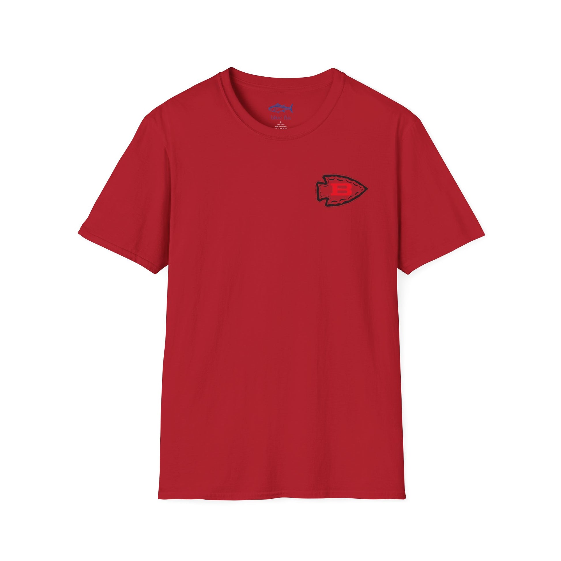 Biloxi Indians Rounded Shield Unisex T-Shirt