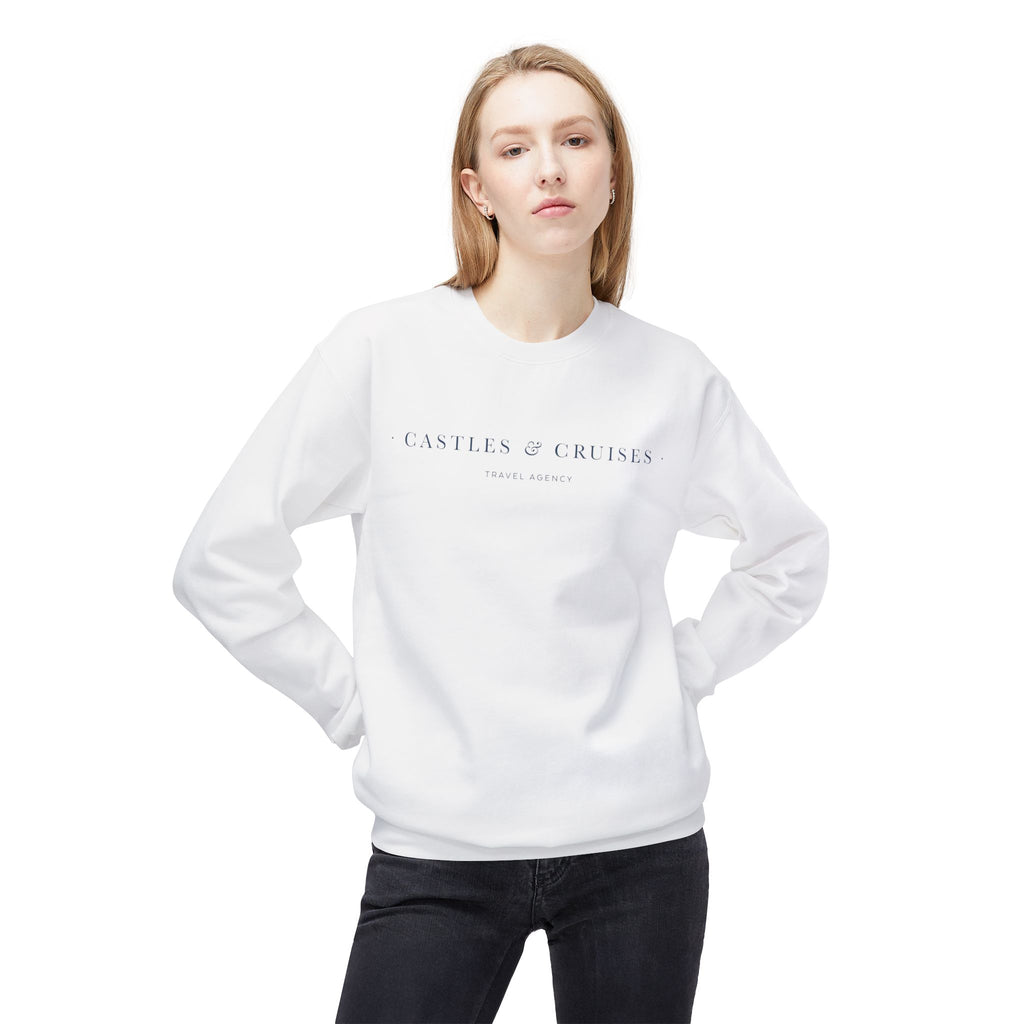 Castles and Cruises Fleece Crewneck Sweatshirt