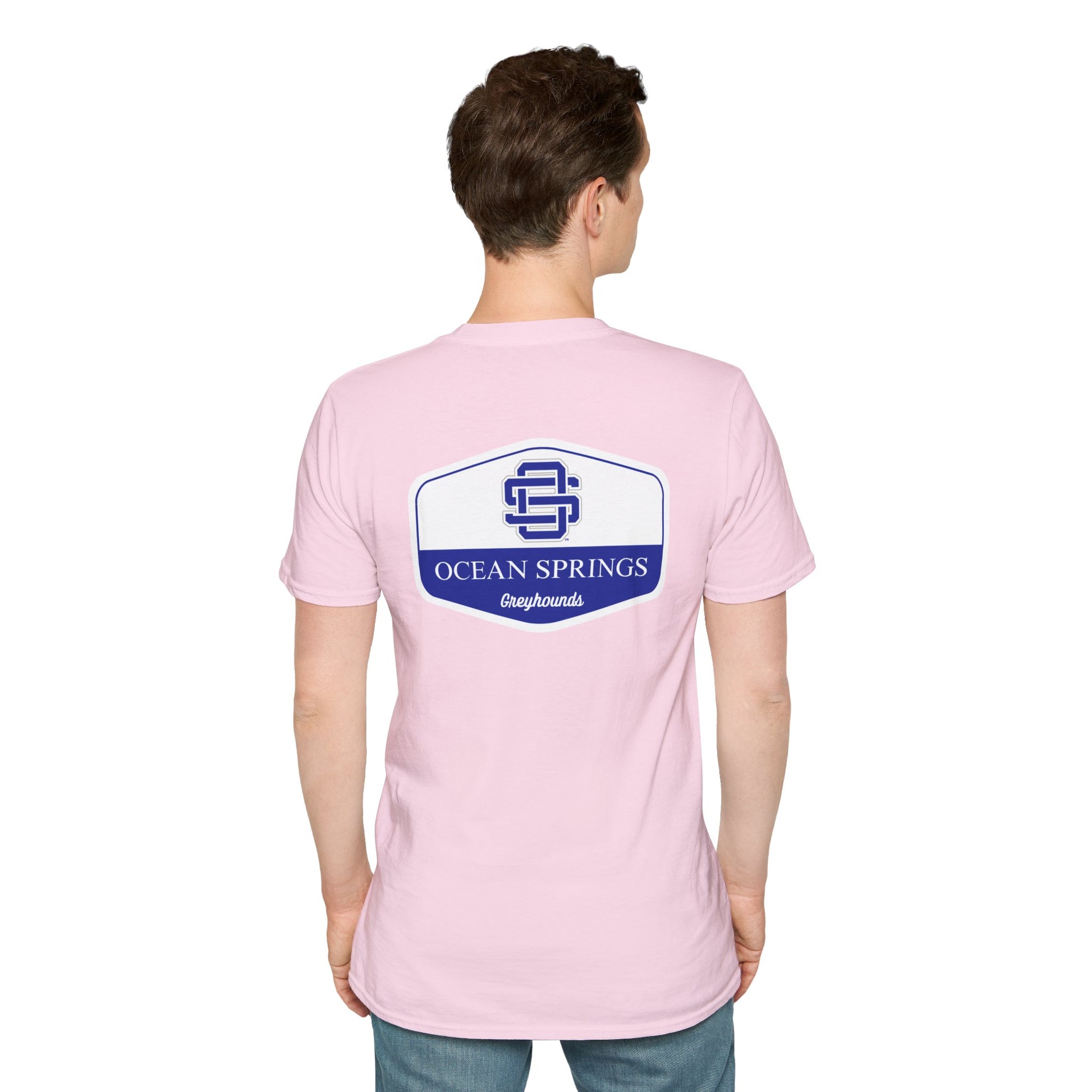 Ocean Springs Rounded Shield Unisex T-Shirt
