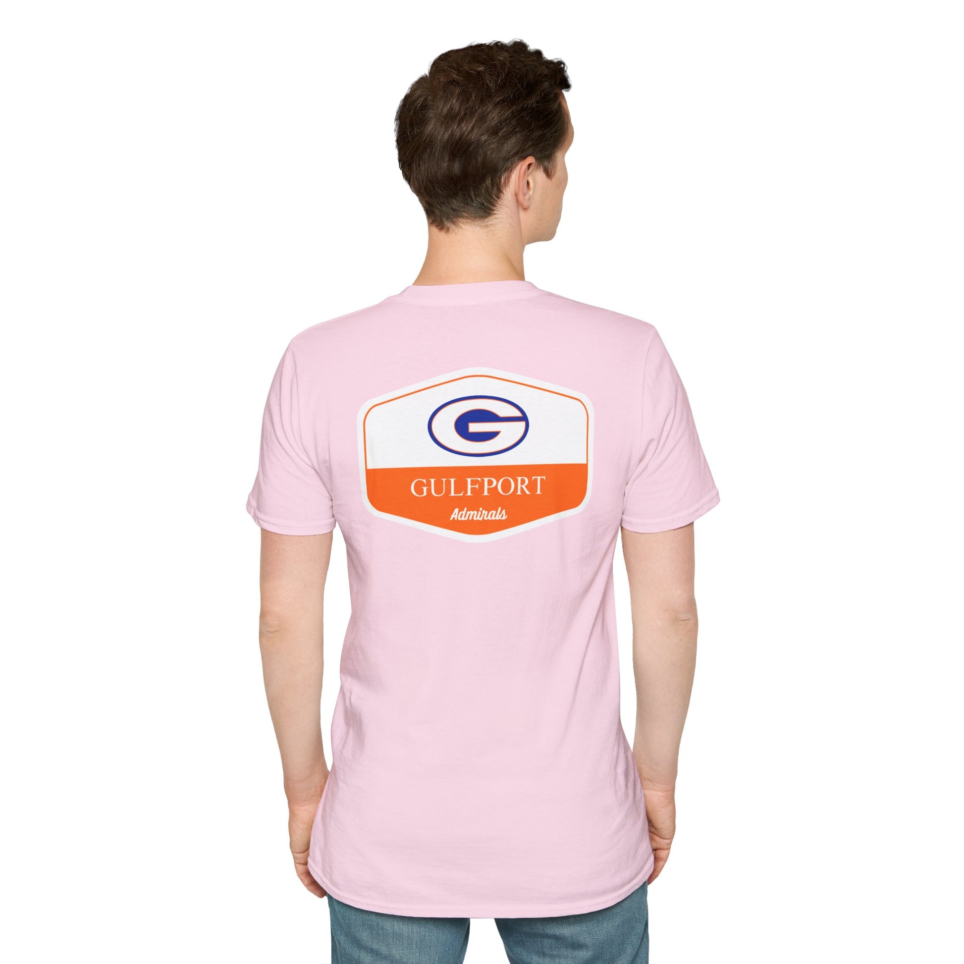 Gulfport Admirals Rounded Shield Unisex T-Shirt