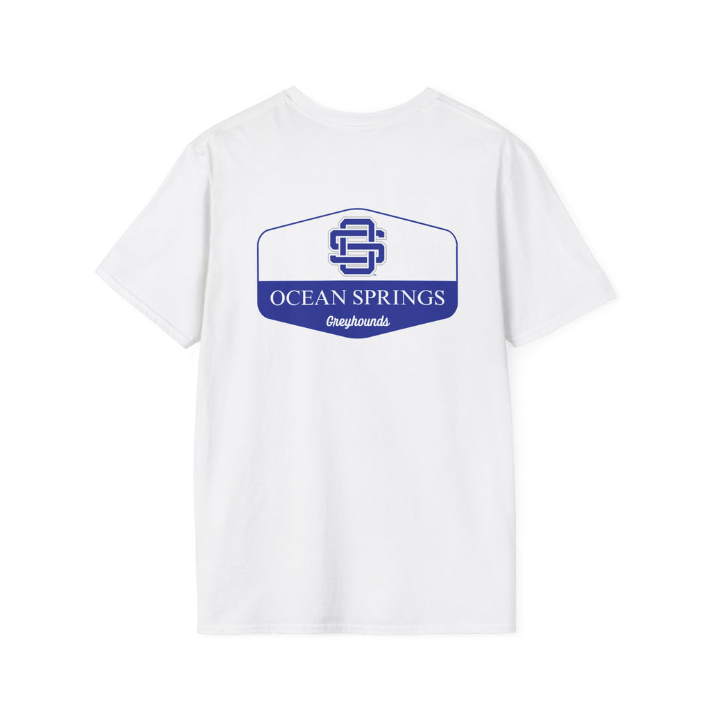 Ocean Springs Rounded Shield Unisex T-Shirt