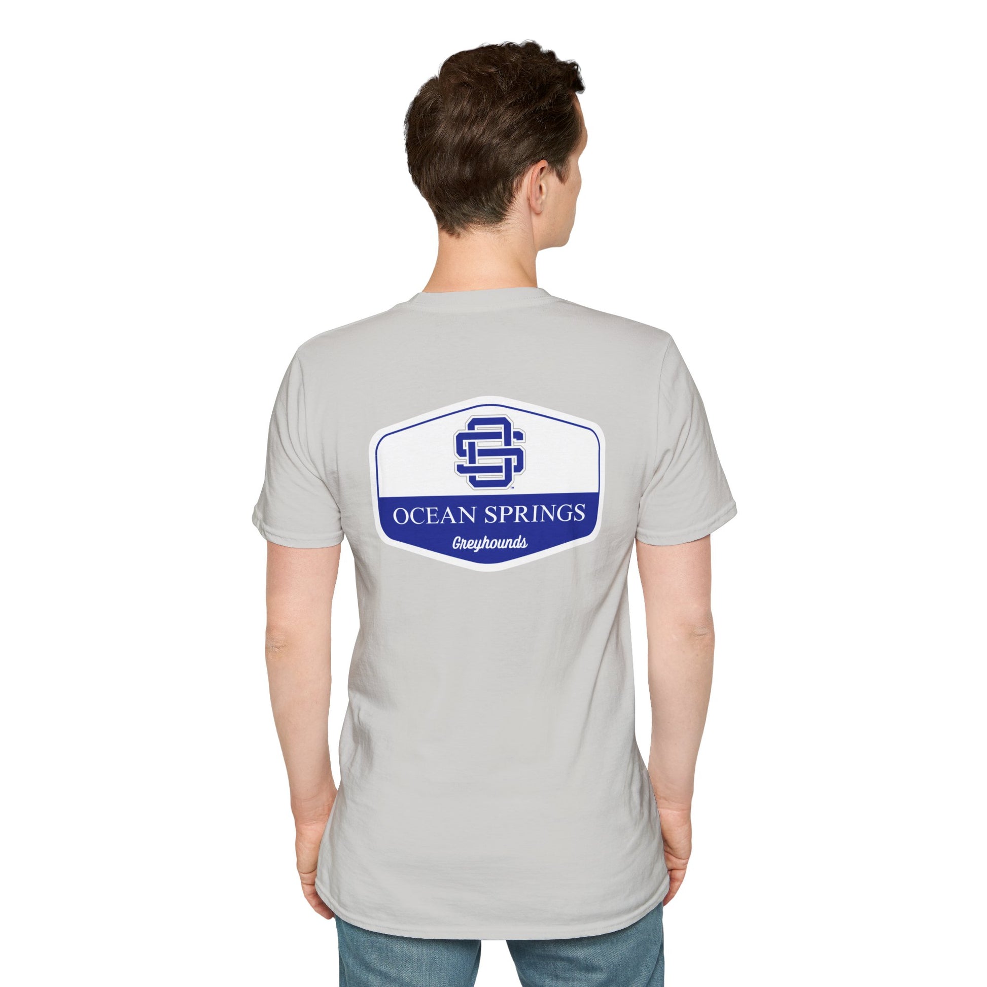 Ocean Springs Rounded Shield Unisex T-Shirt