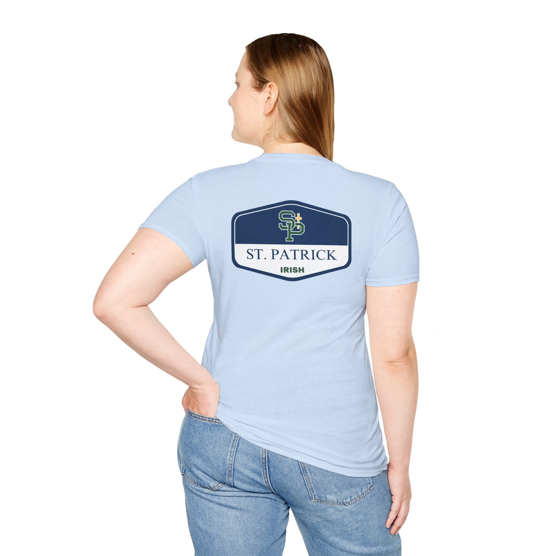 St. Patrick Irish Rounded Shield Unisex T-Shirt