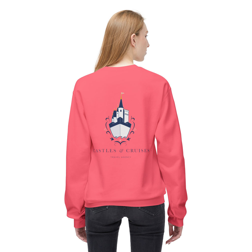 Castles and Cruises Fleece Crewneck Sweatshirt