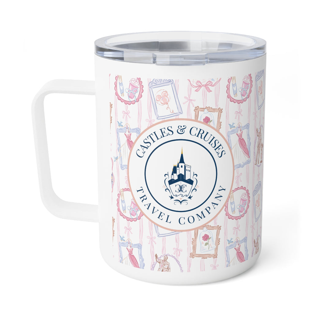 Castles and Cruises Insulated Coffee Mug, 10oz