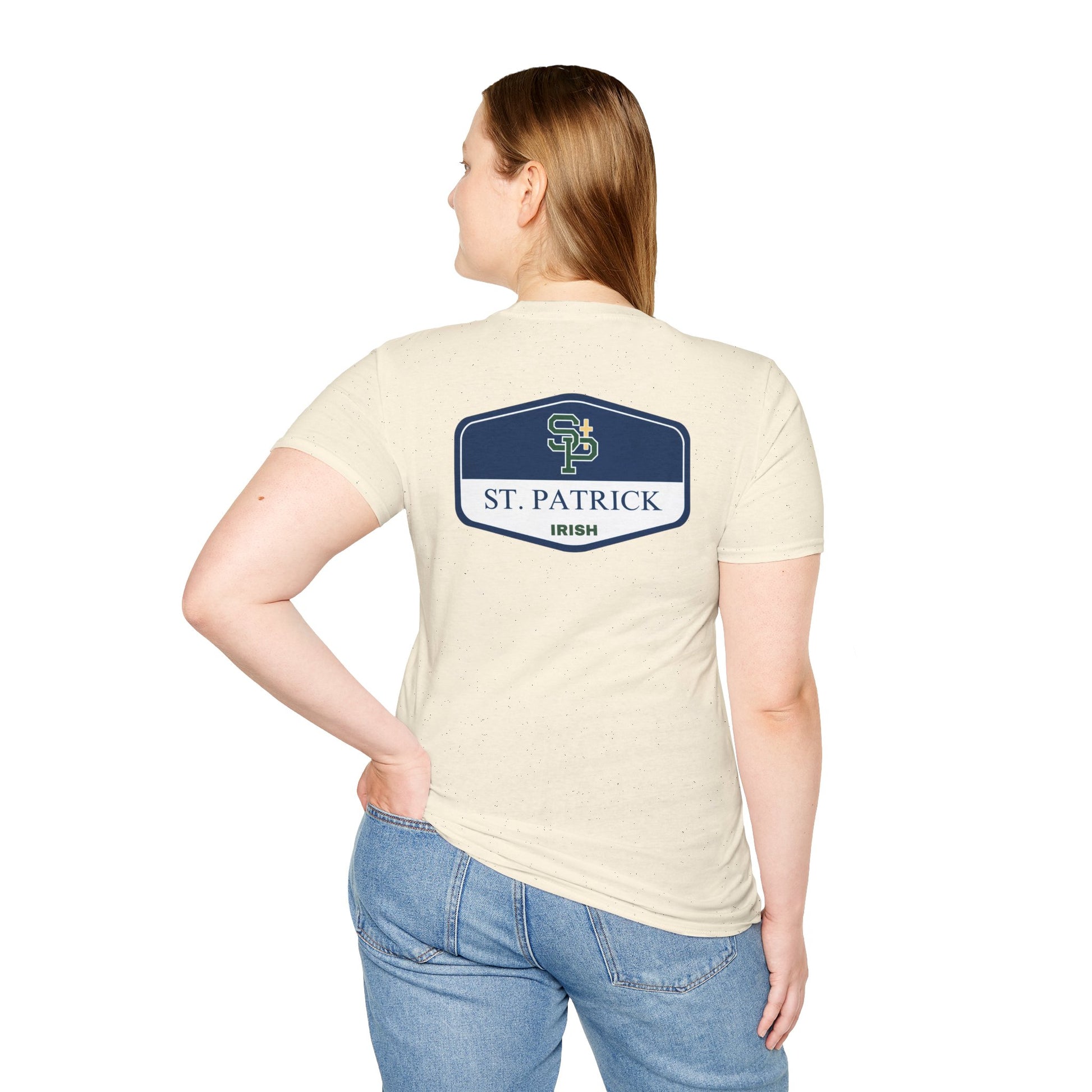 St. Patrick Irish Rounded Shield Unisex T-Shirt
