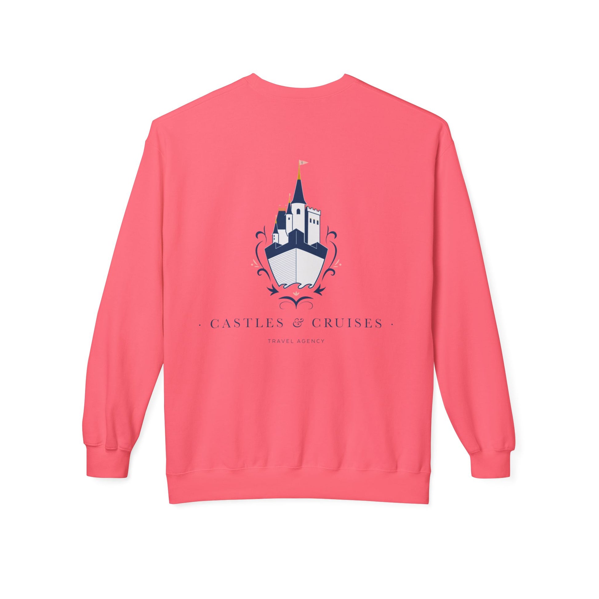 Castles and Cruises Fleece Crewneck Sweatshirt