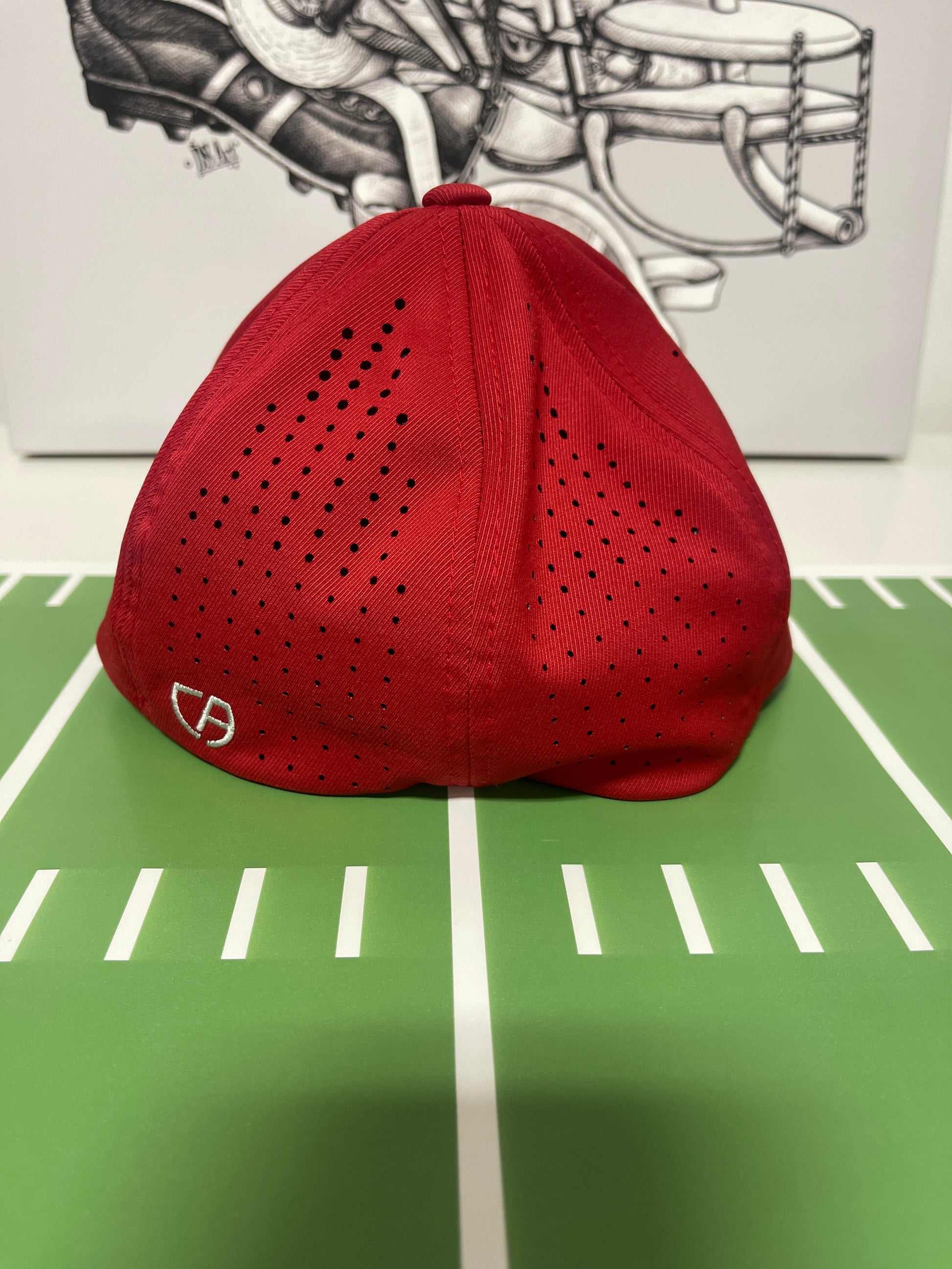 Square Patch Flex Fit Hat- Biloxi