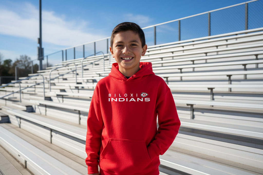 Biloxi Tribe Vibes Hoodie YOUTH