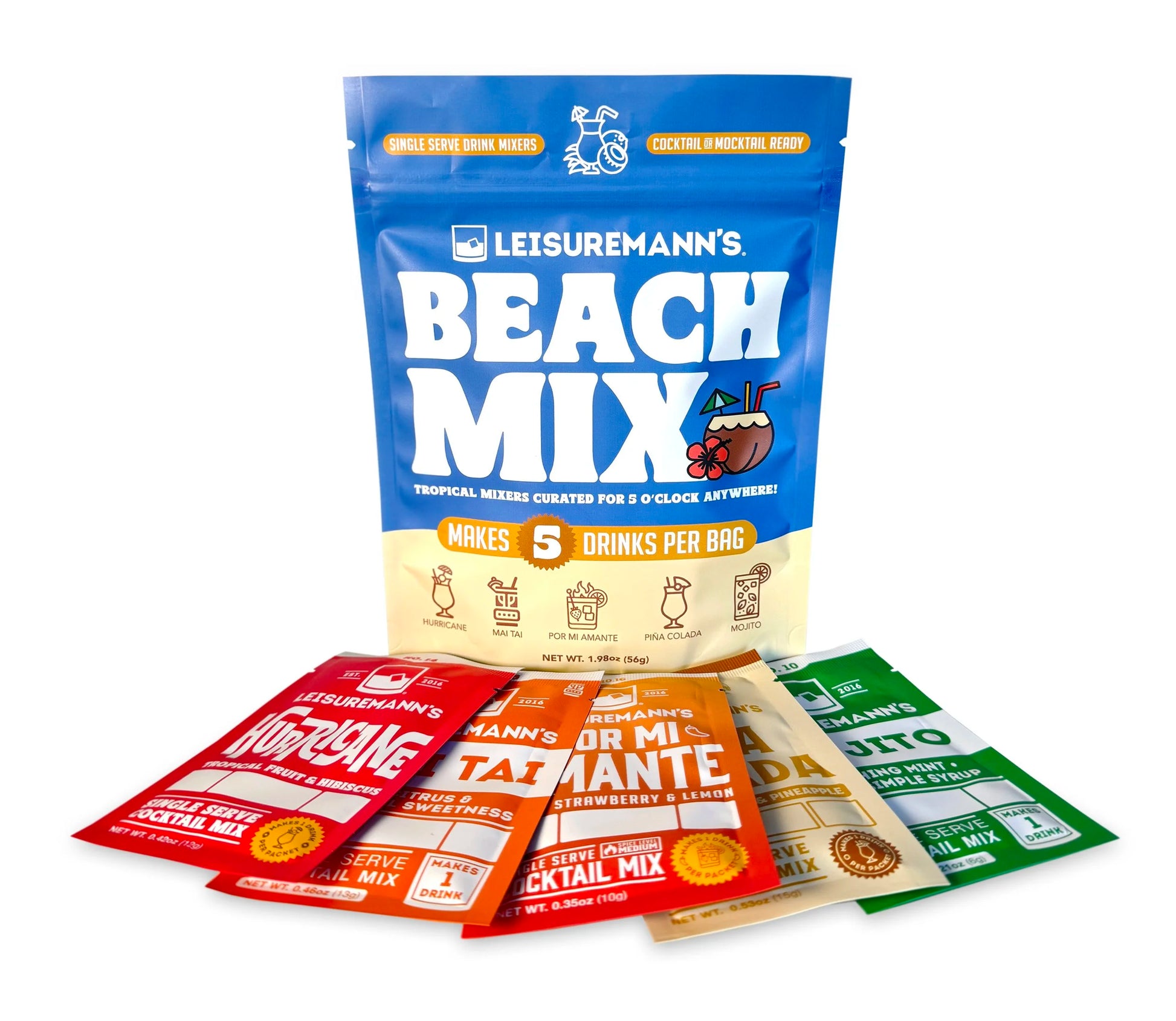 Leisuremann's Beach Mix Pack
