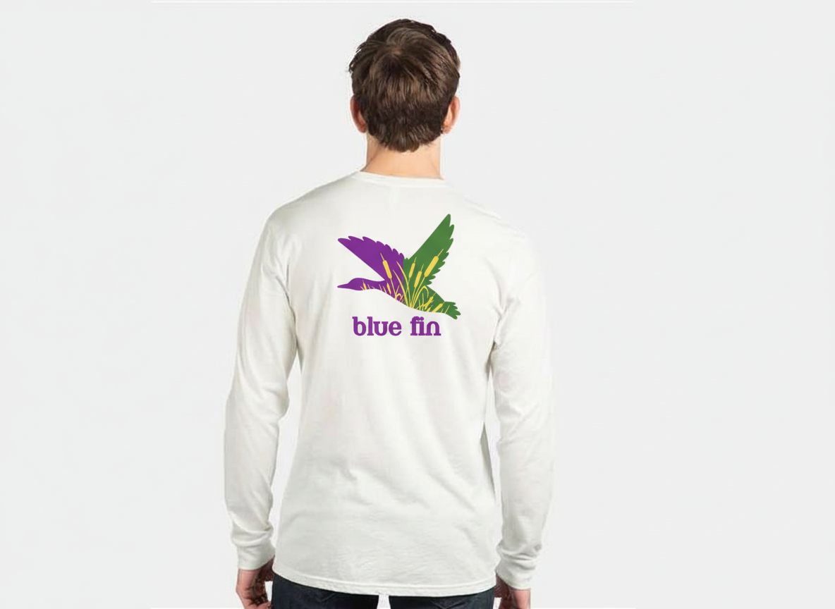 Mardi Gras Blue Fin Tees