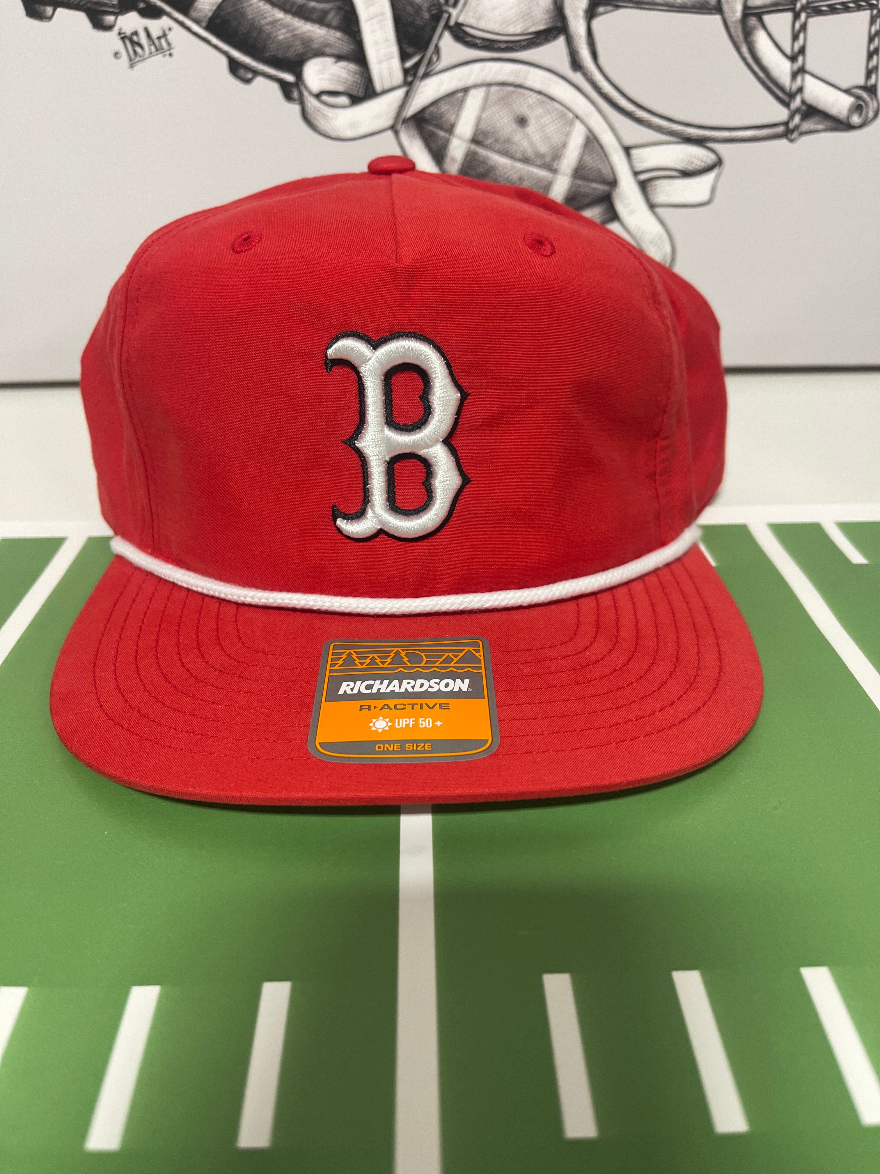 Biloxi B Red/White Hat - Biloxi