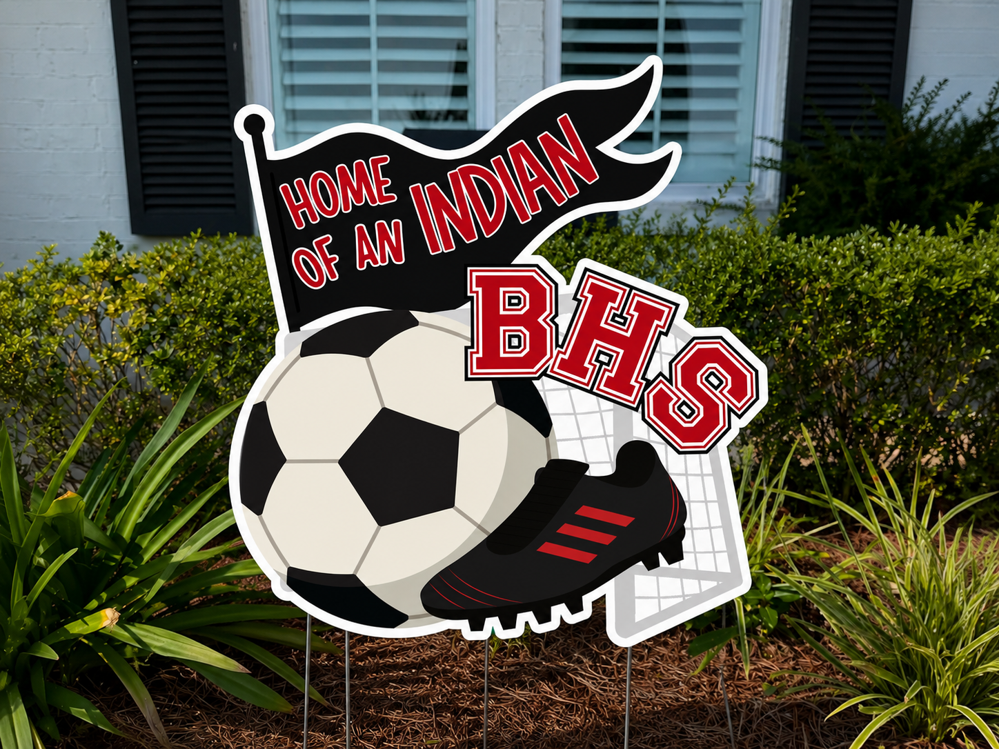Indian Pride Soccer Yard Sign **PRE-ORDER**
