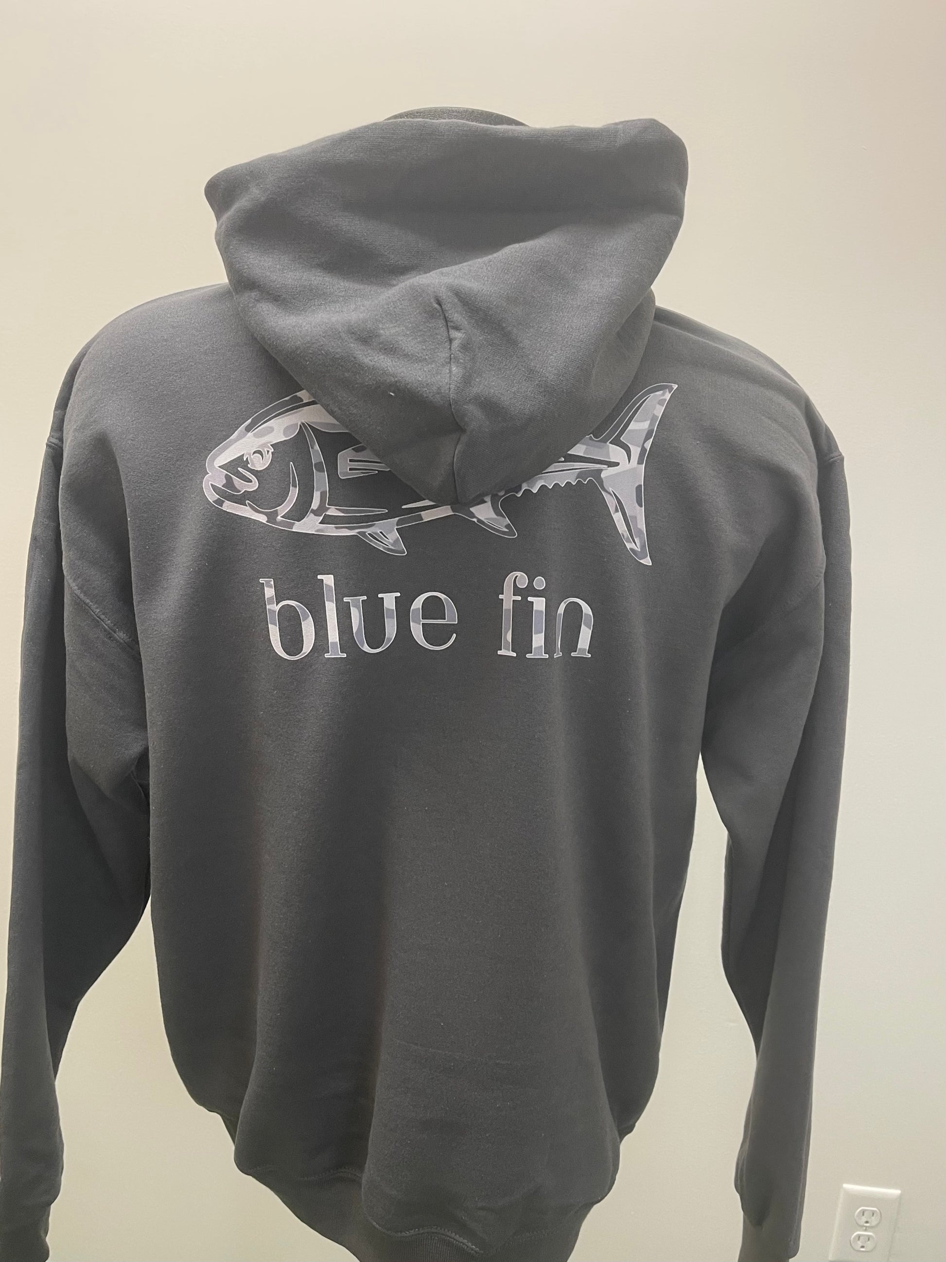 Blue Fin Tuna Hoodie - Camo Fin