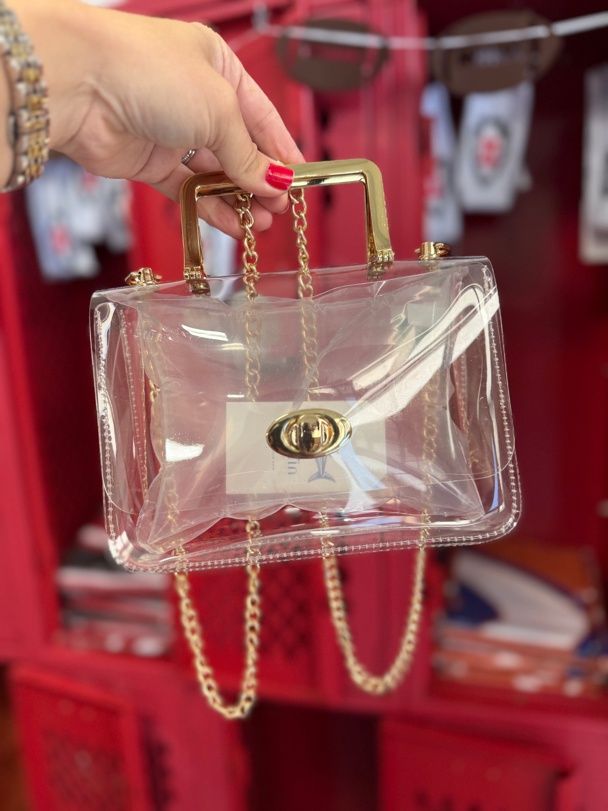 Let's Be Clear- Game Day Bag