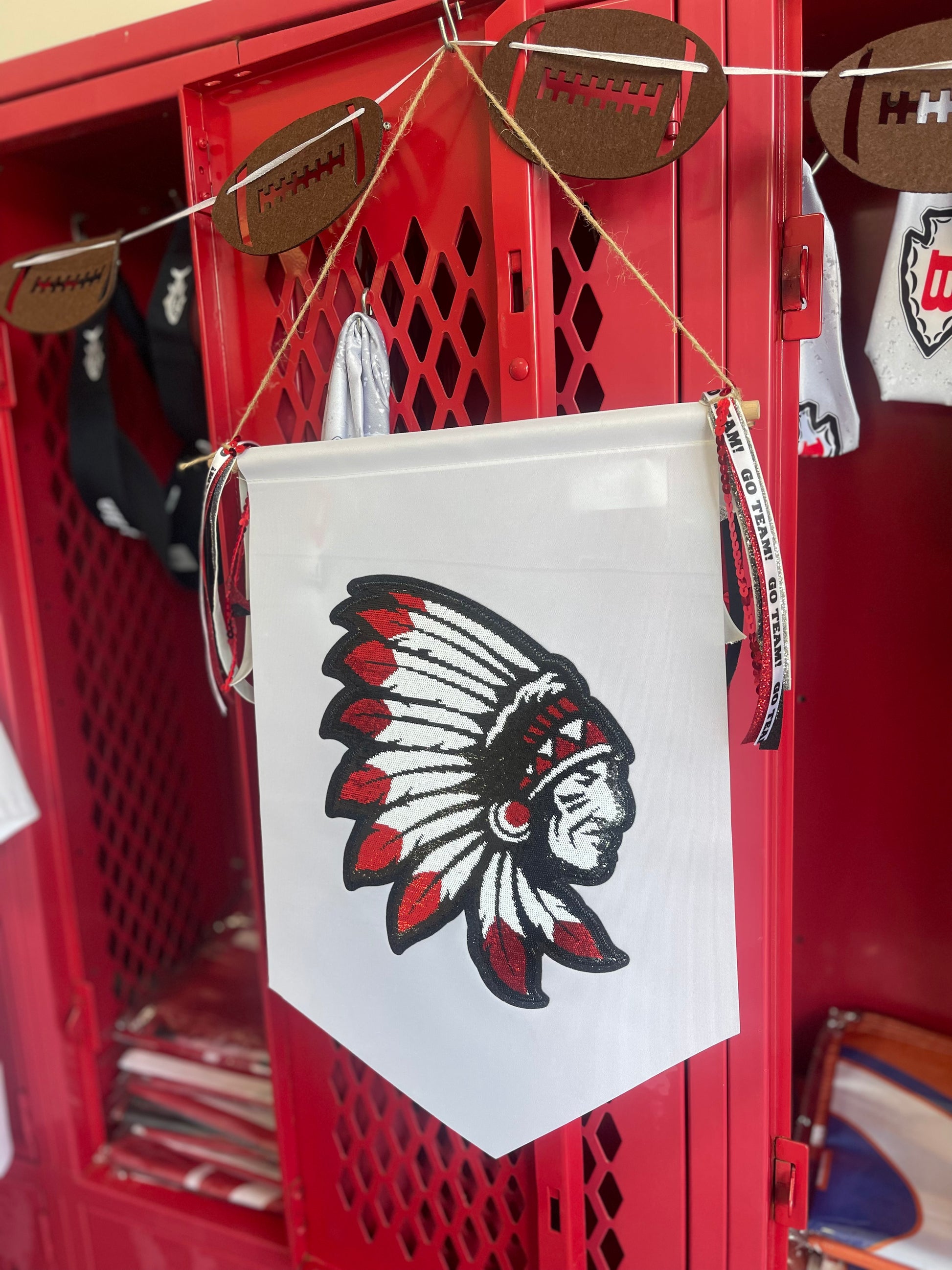 Gleam & Grace Spirit Flag- Biloxi Indian