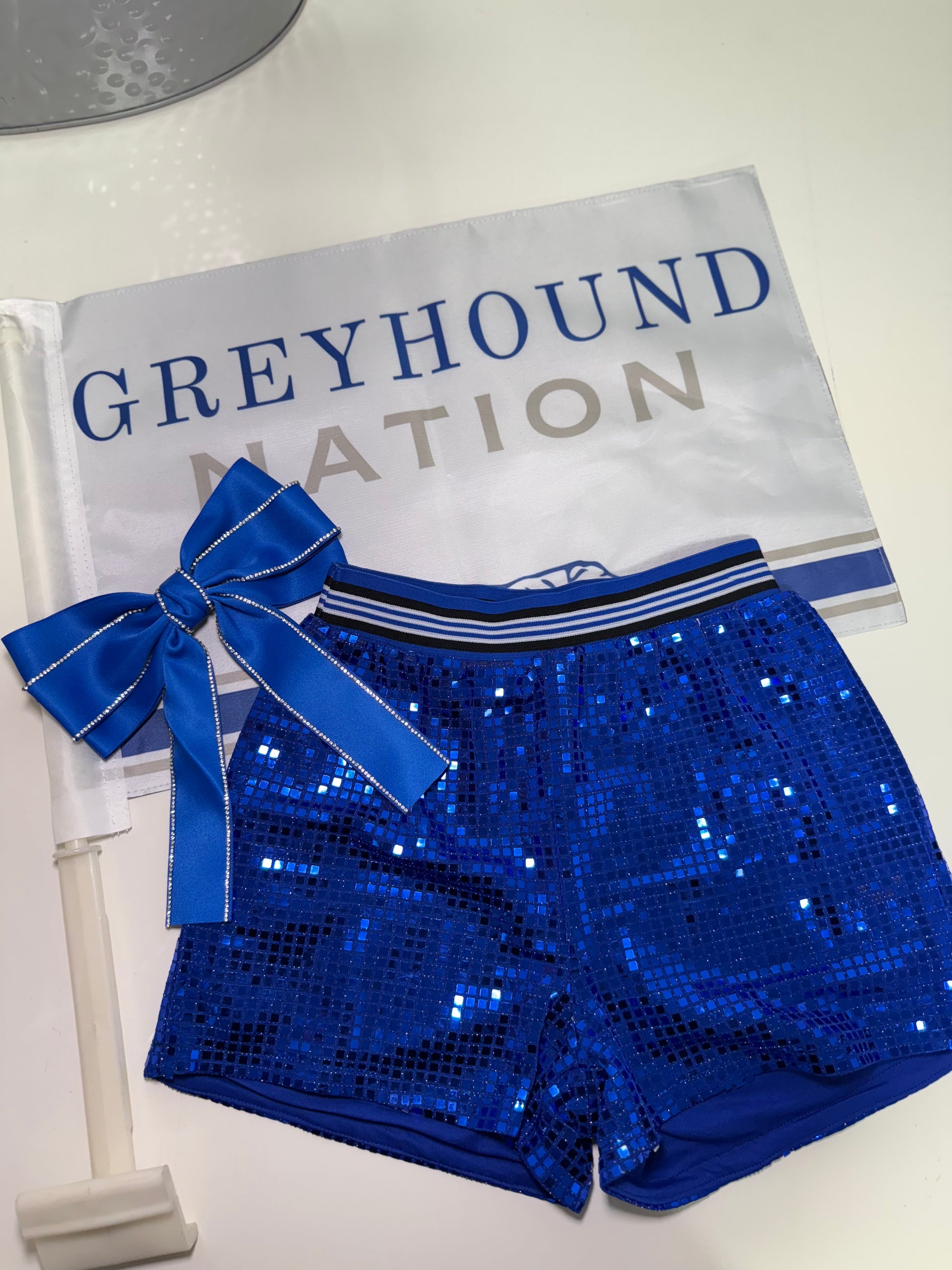 Beaming with Pride Sequin Shorts- Girls