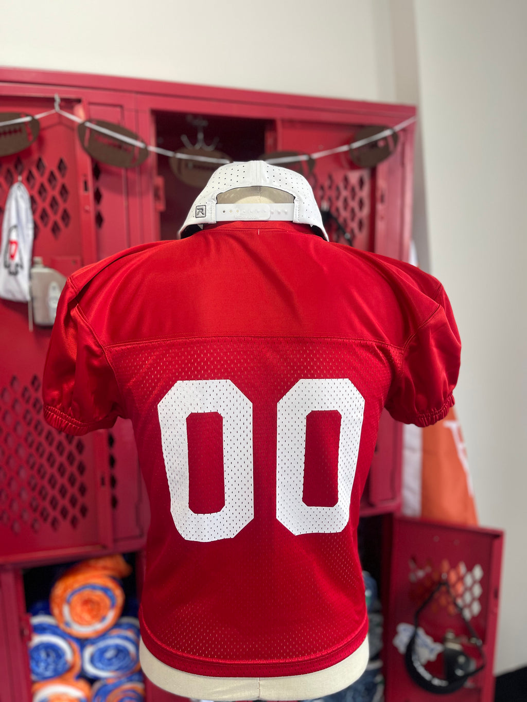 Sporty Sideline Player RED Jersey Biloxi