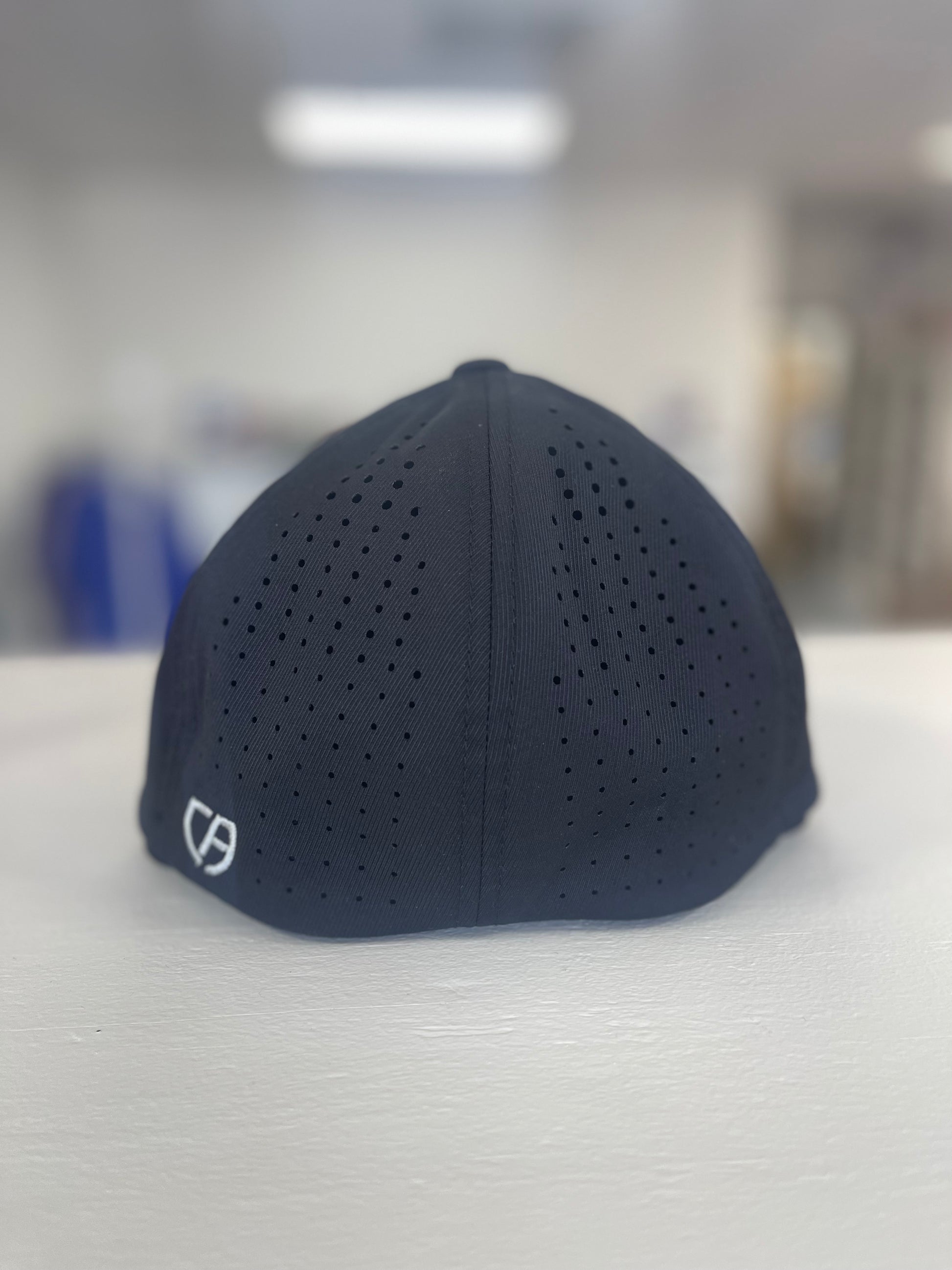Biloxi B - Black - Flex Fit Hat