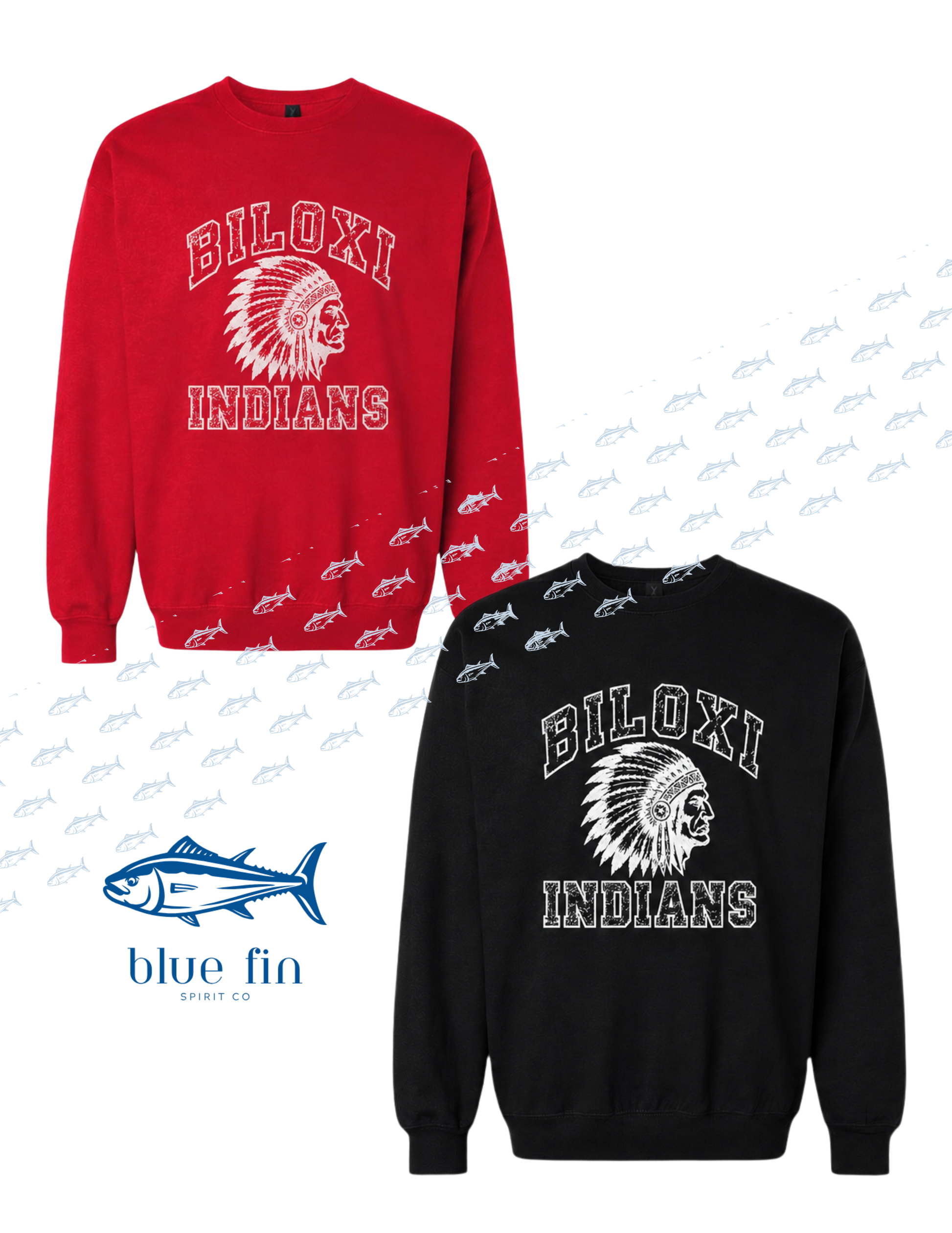 Heritage Headdress Indian Sweatshirt *Pre Order*