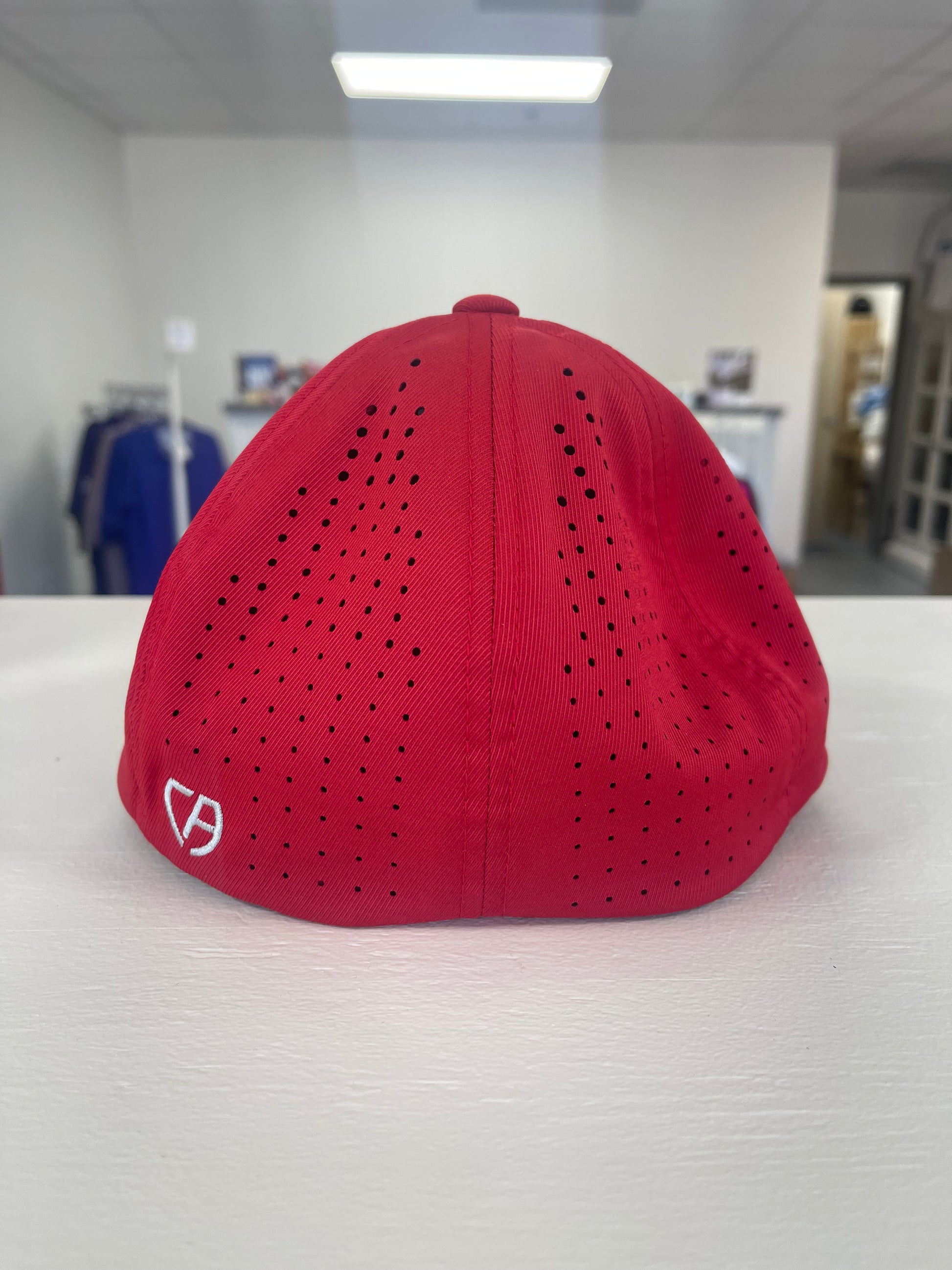 Biloxi B - RED - Flex Fit Hat