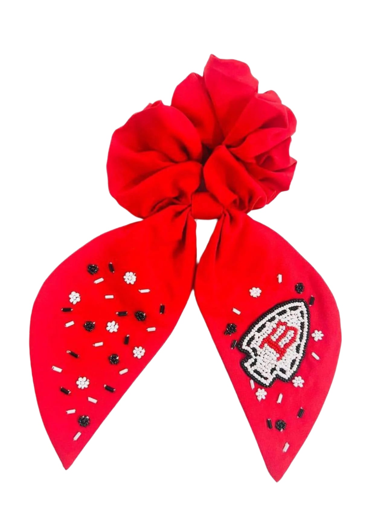 Biloxi Beaded Scrunchie
