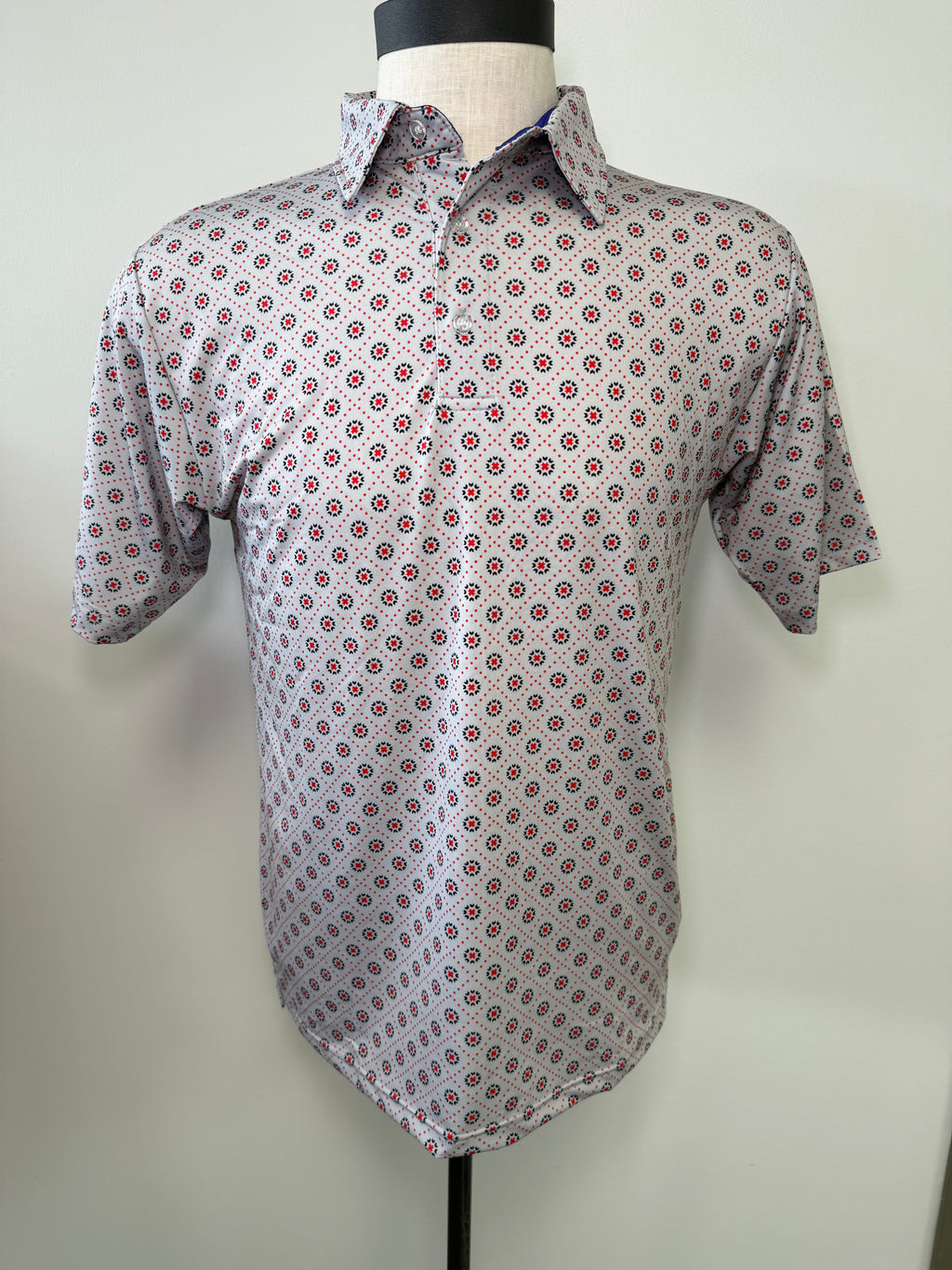 The Red Iron Sun Men's Performance Polo