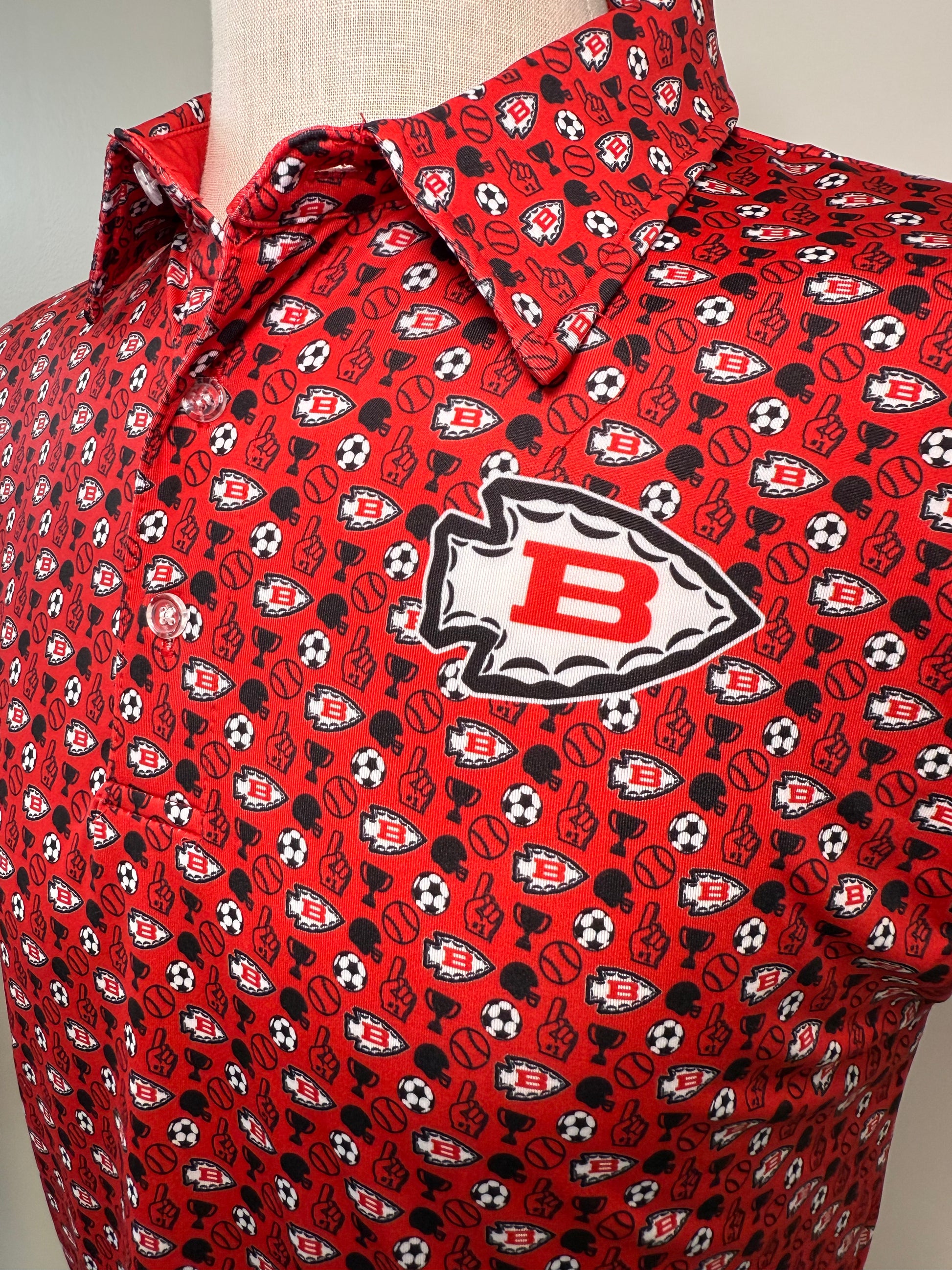 Biloxi Sports Fanatics Men's Performance Polo
