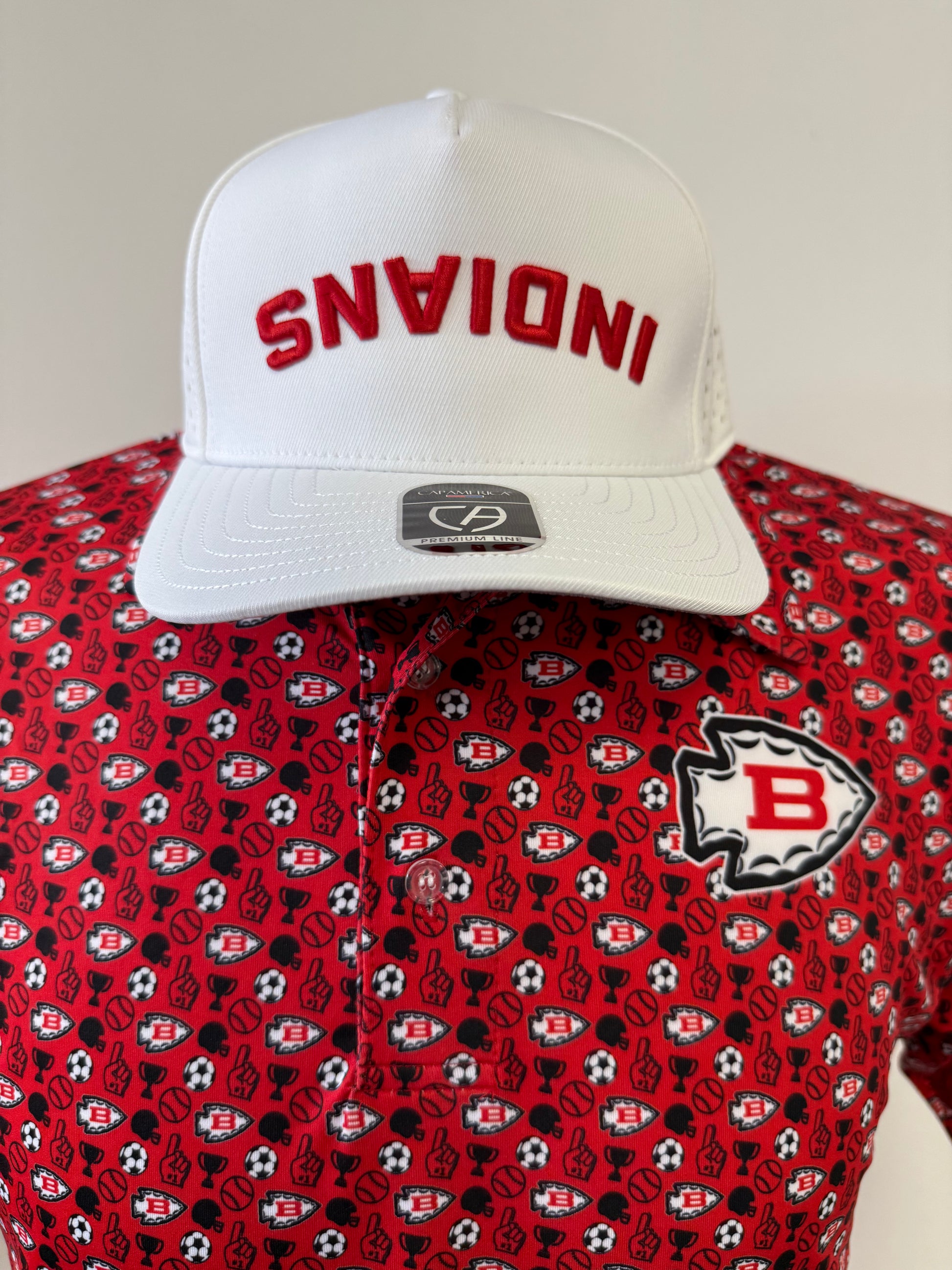 Upside Down Indians Hat- Biloxi