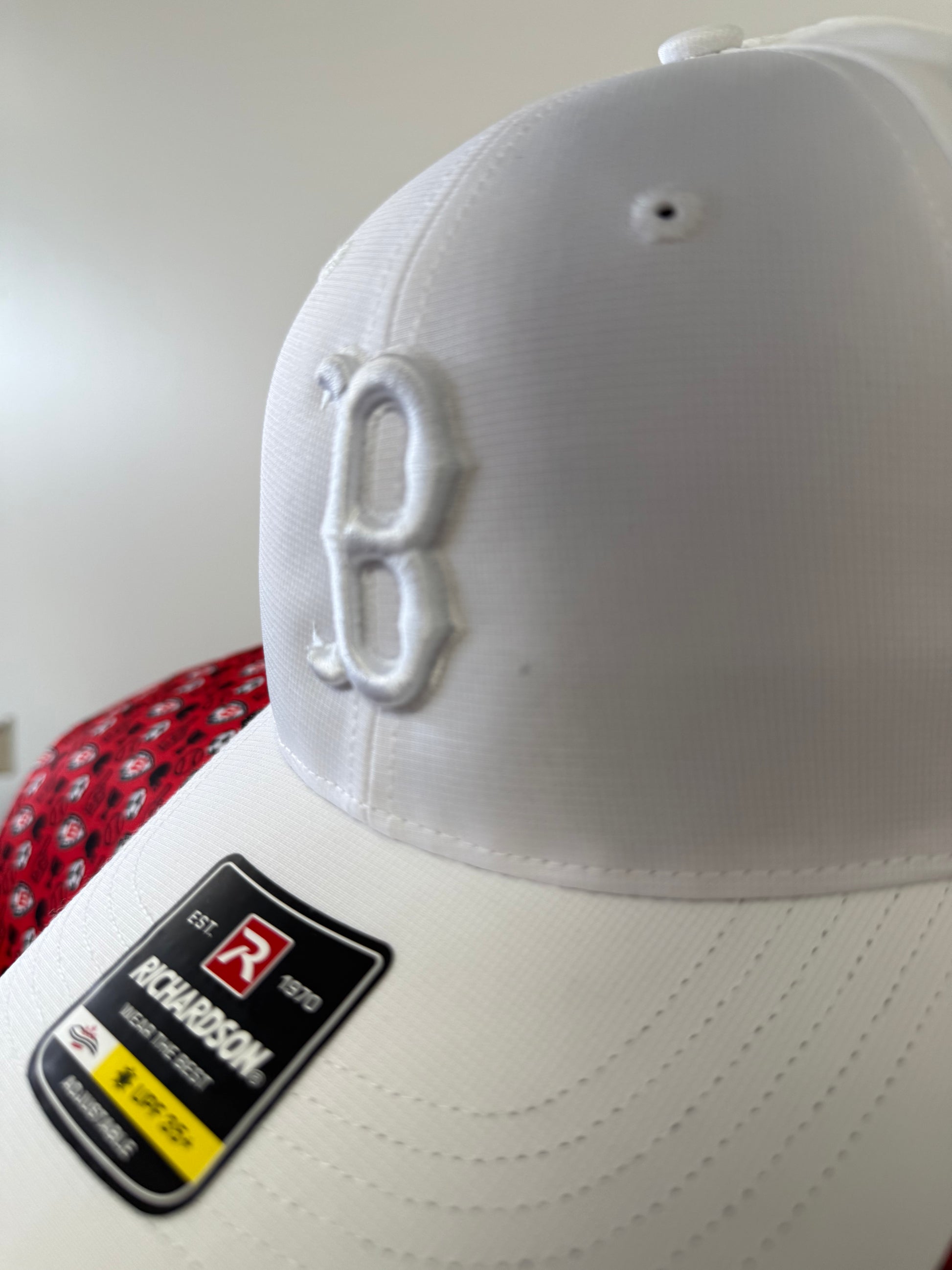 All White All White All White... Performance Hat- Biloxi