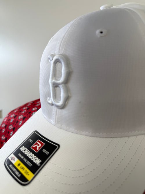 All White All White All White... Performance Hat- Biloxi