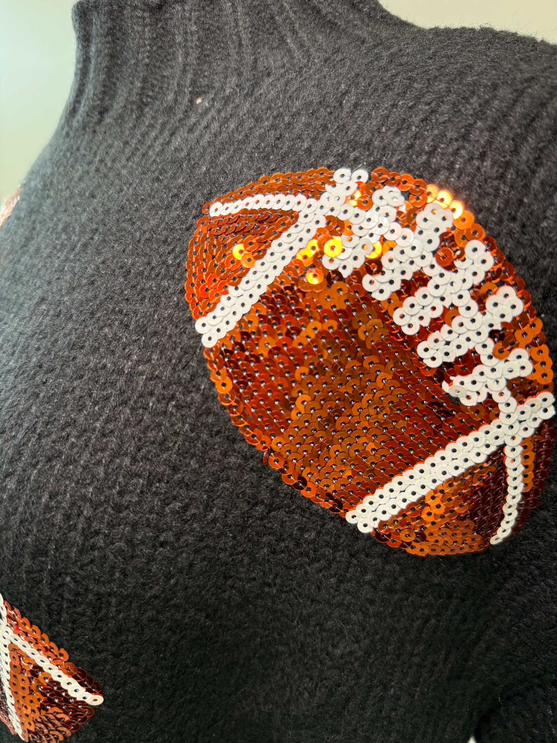 It's Gameday! Sequin Football Sweater