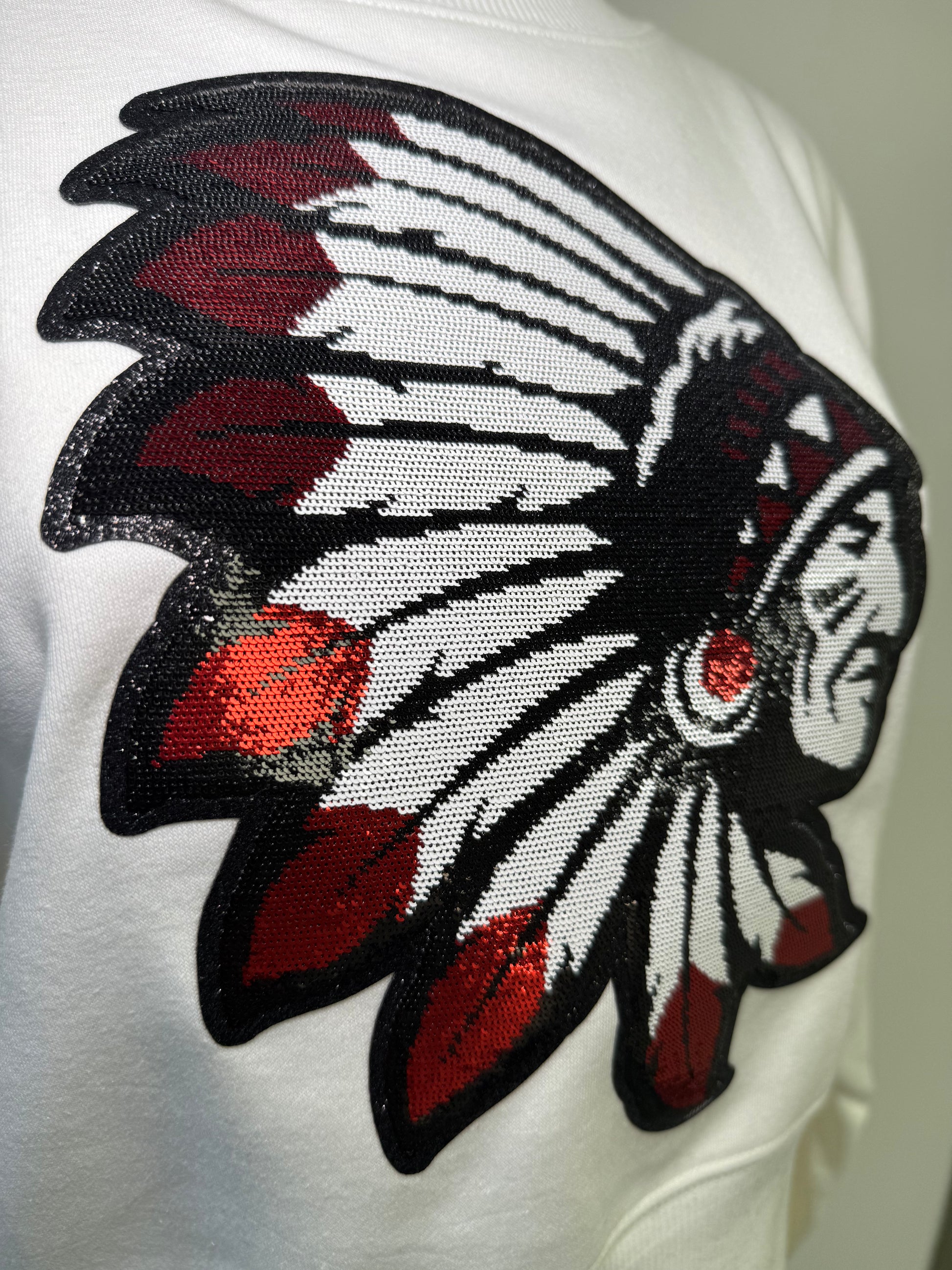 Tomahawk Crop Sweatshirt